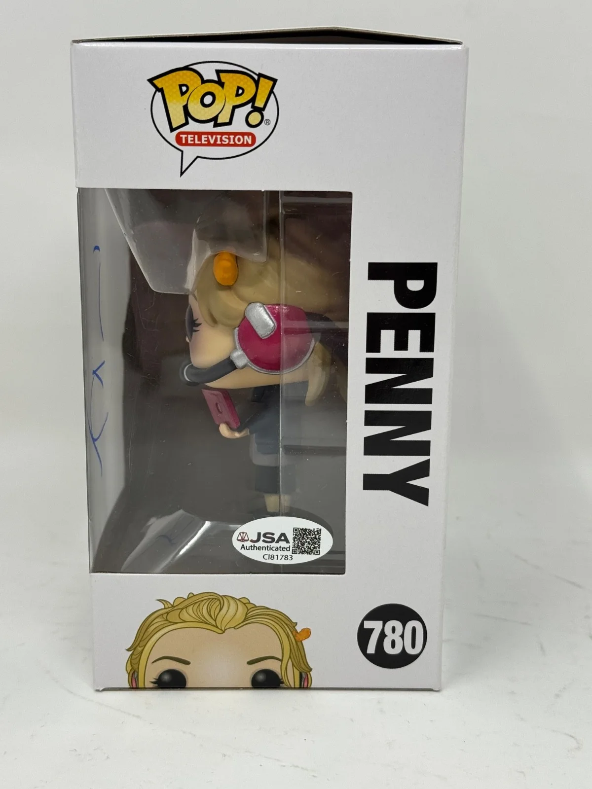Kaley Cuoco — Kaley Cuoco Signed The Big Bang Theory Penny Funko Pop 780 Autograph JSA COA, изображение 5