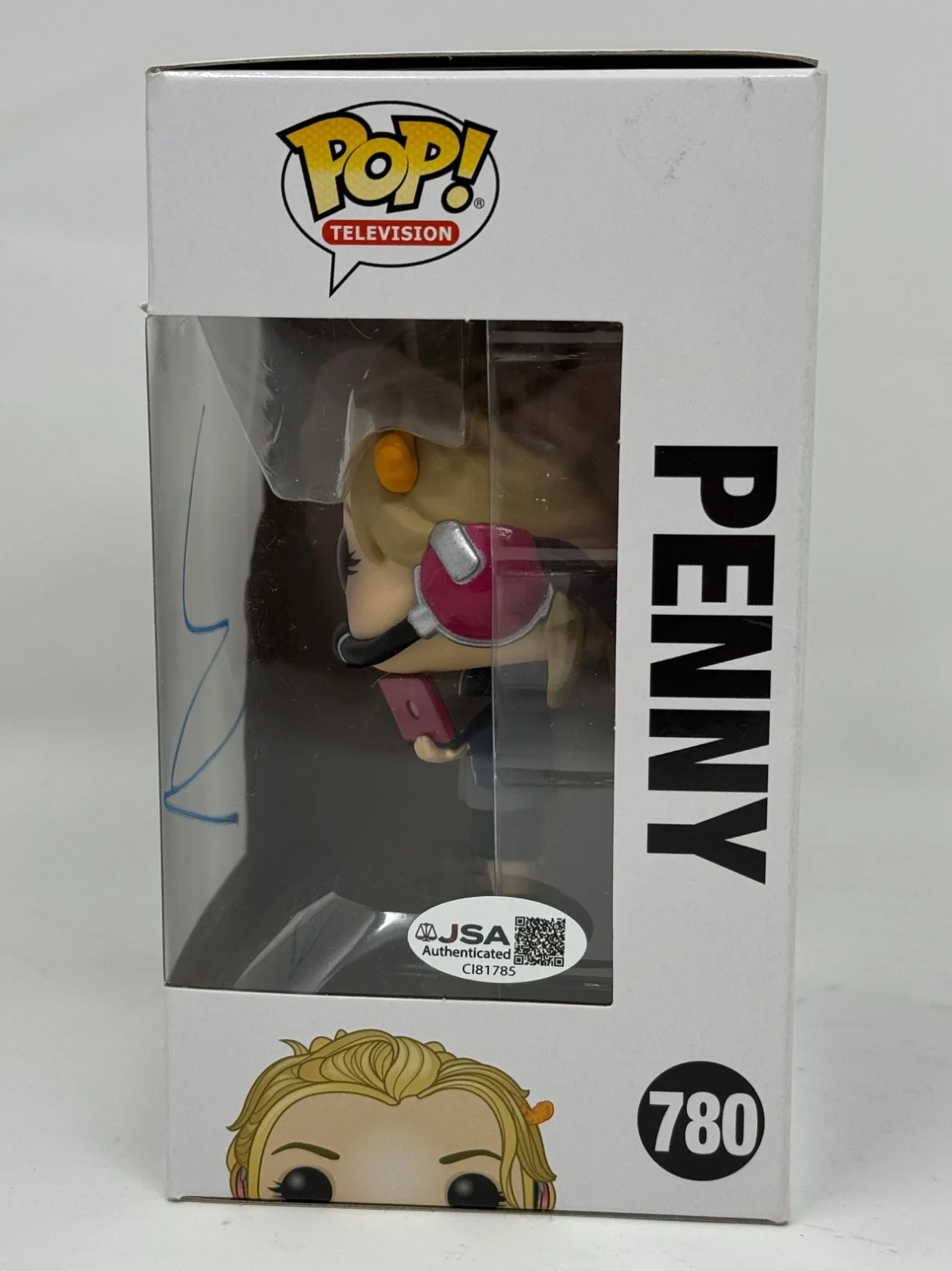 Kaley Cuoco — Kaley Cuoco Signed The Big Bang Theory Penny Funko Pop 780 Autograph JSA COA, изображение 5