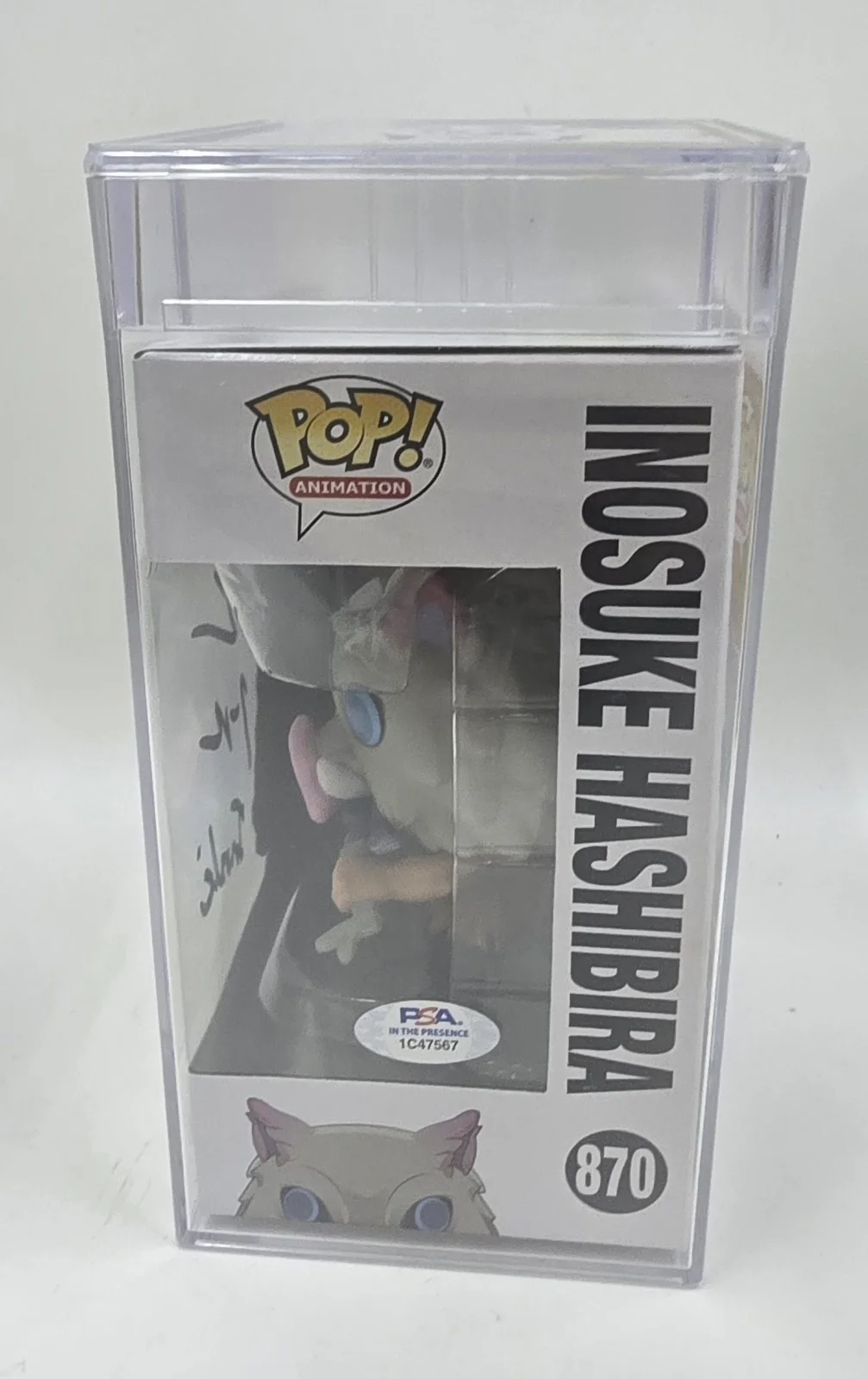 BRYCE PAPENBROOK — BRYCE PAPENBROOK SIGNED INOSUKE HASHIBIRA FUNKO POP PSA Authentic 1C47567, изображение 5