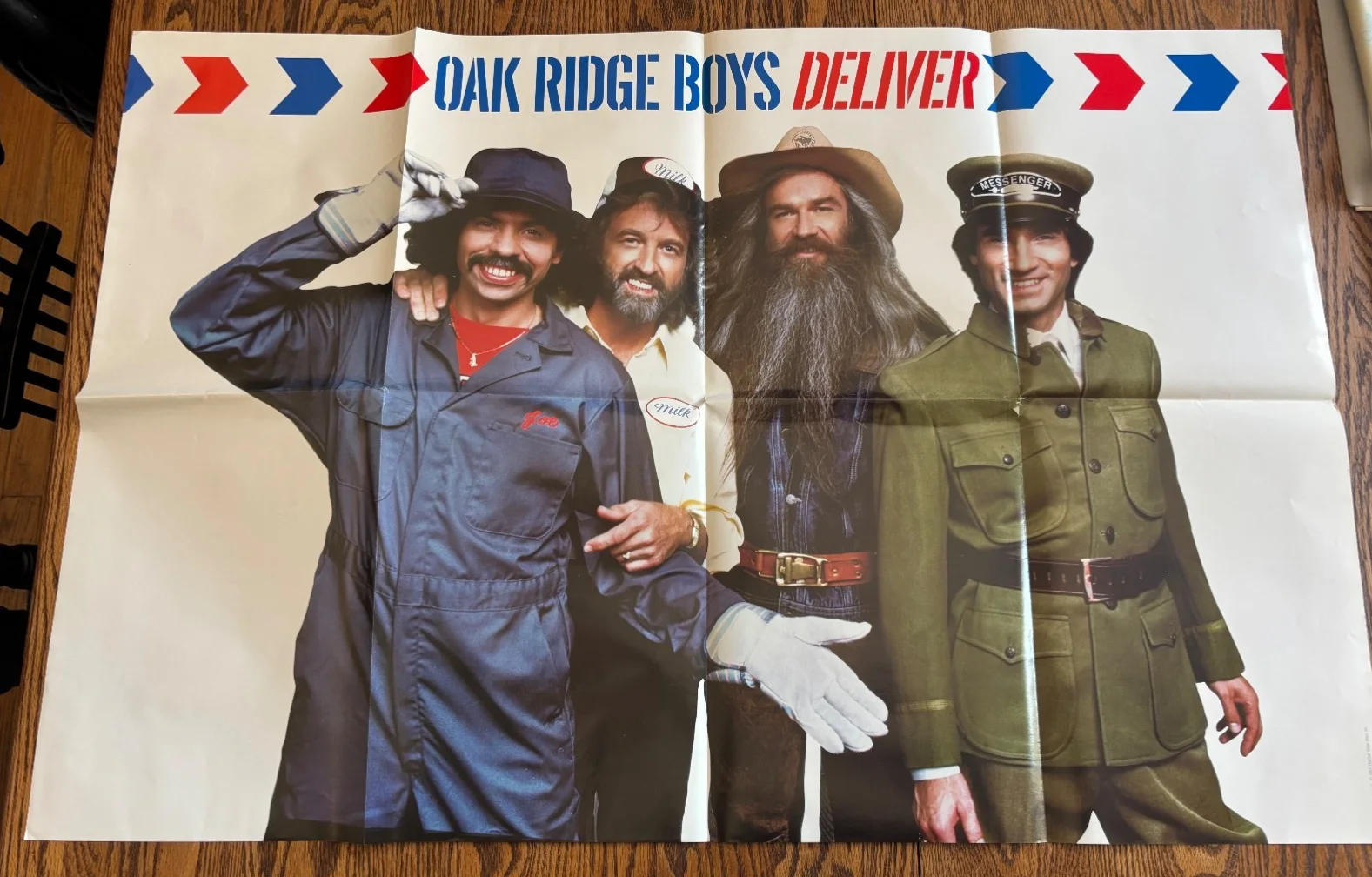 Oak Ridge Boys & Lee Greenwood Memorabilia Lot Autograph Posters Fan Club, изображение 5
