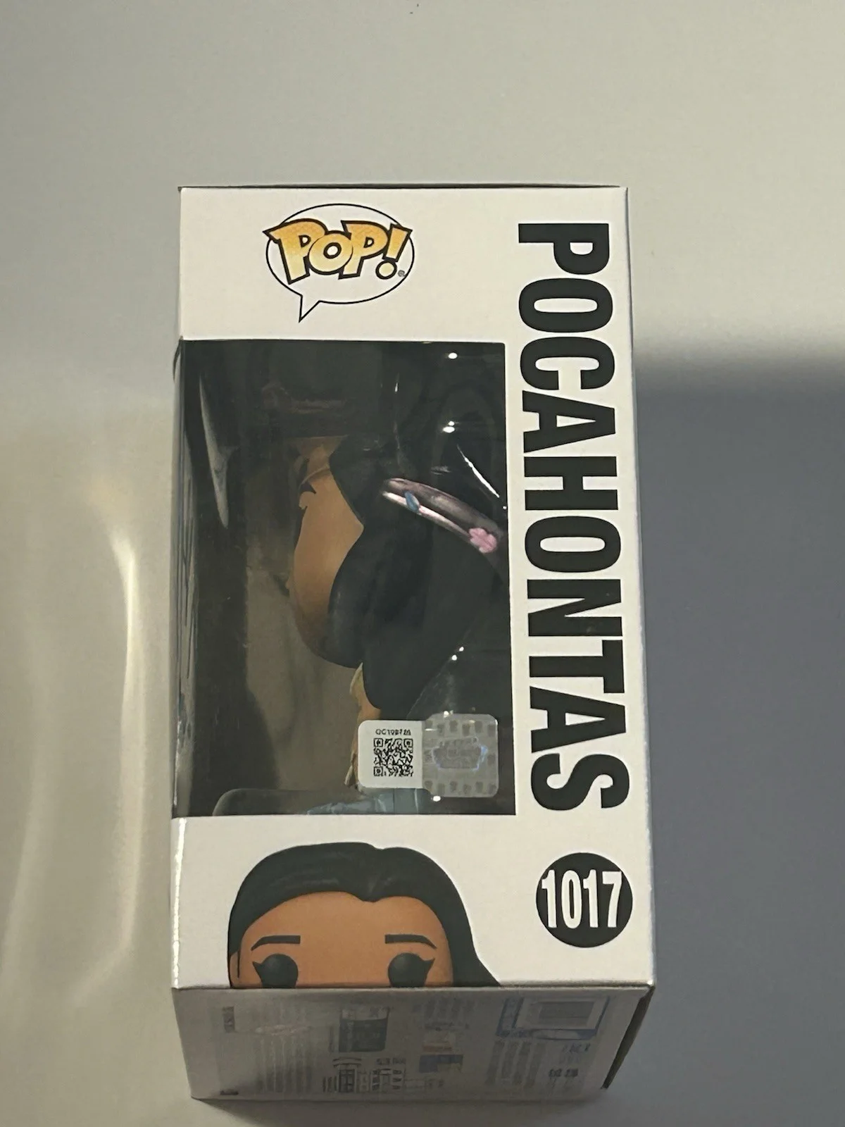 Judy Kuhn — POP FUNKO Pocahontas 1017 Judy Kuhn Signed Auto w/character Name OCCM COA, image 2