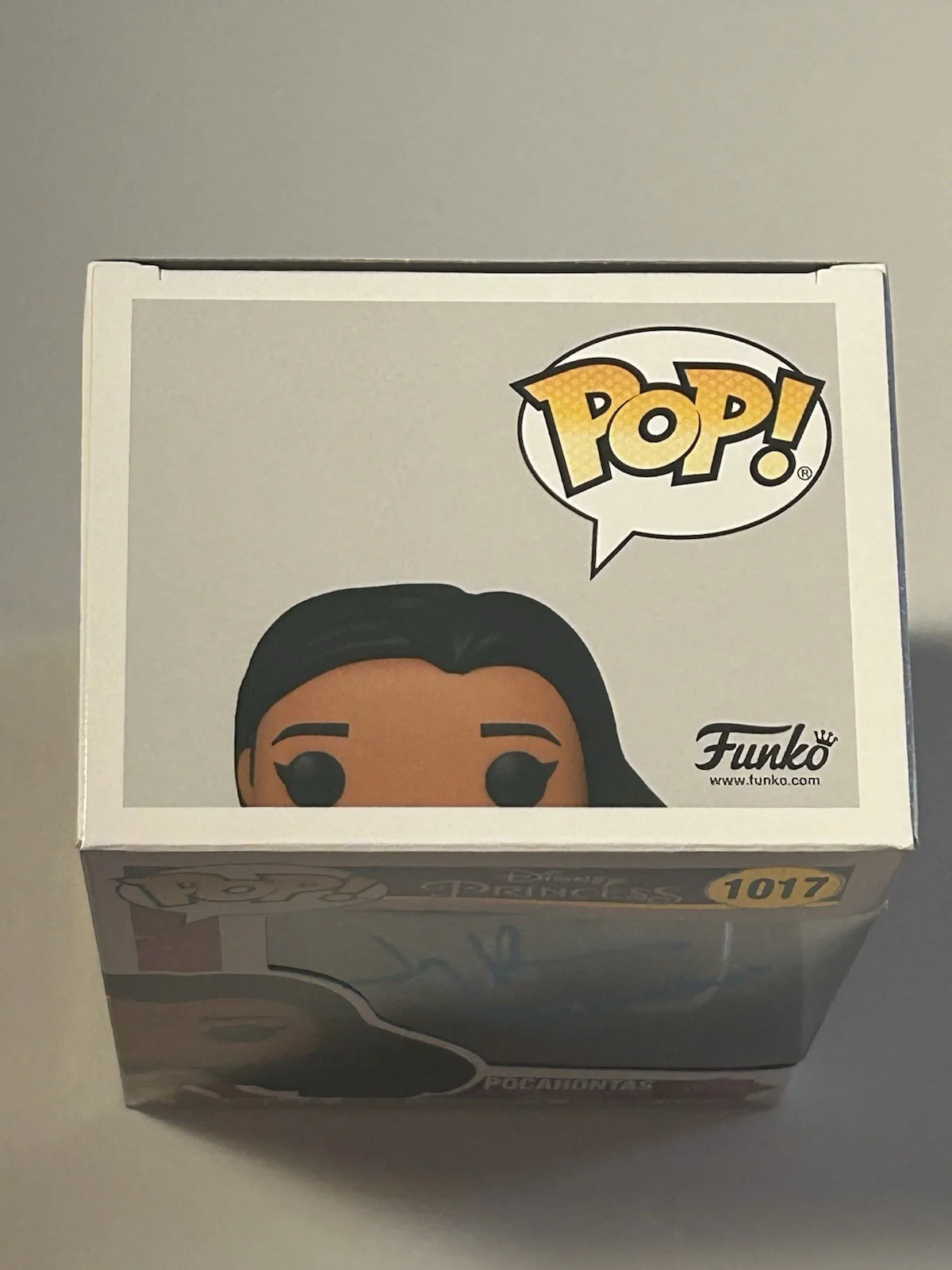 Judy Kuhn — POP FUNKO Pocahontas 1017 Judy Kuhn Signed Auto w/character Name OCCM COA, image 5