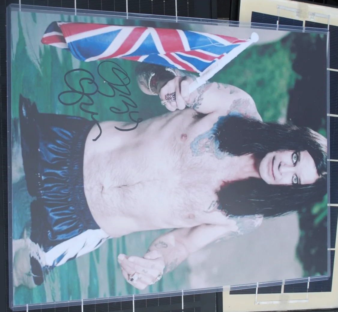 Ozzy Osbourne ~ (Black Sabbath) ~ Signed ~ Original ~ 8.5" x 11" ~ w/COA, image 4