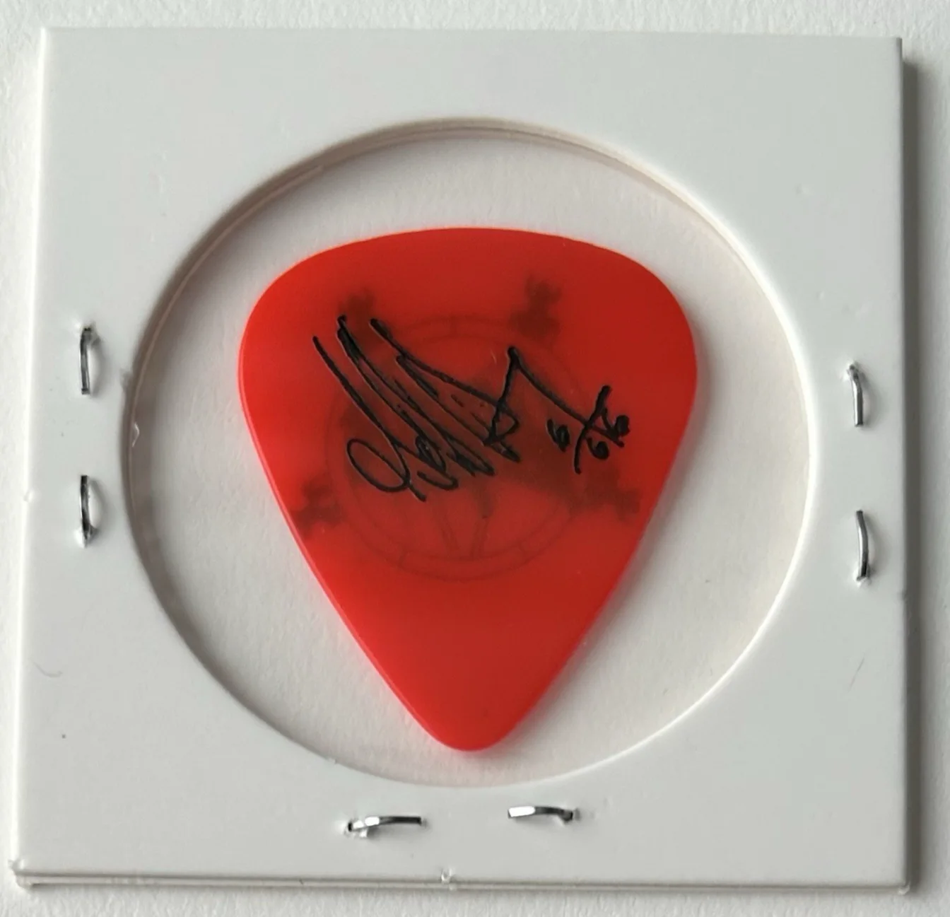 Slayer - Jeff Hanneman Signature Tour Guitar Pick - South Of Heaven Tour 1988, изображение 2