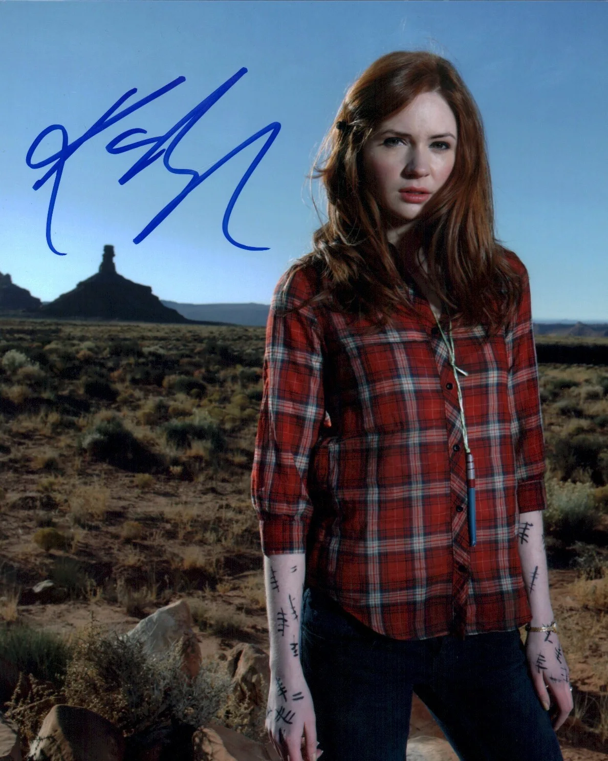 Karen Gillan — Karen Gillan Doctor Who 8x10 Signed Photo JSA Certified Autograph