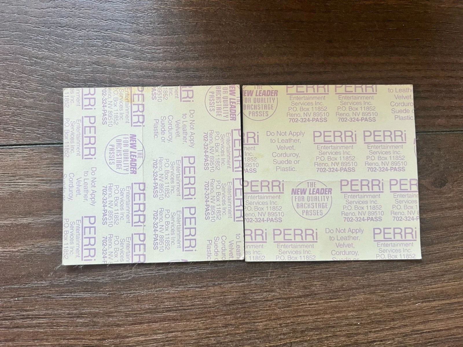 authentic R. Kelly "Down Low Top Secret" concert tour backstage passes from 1996, изображение 2