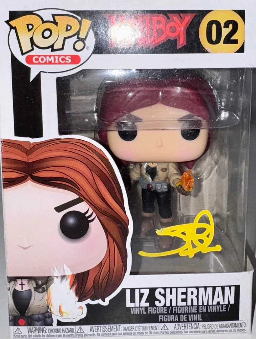 Selma Blair Signed Funko Pop #02 "Liz Sherman" (Hellboy) - Beckett COA, image 2
