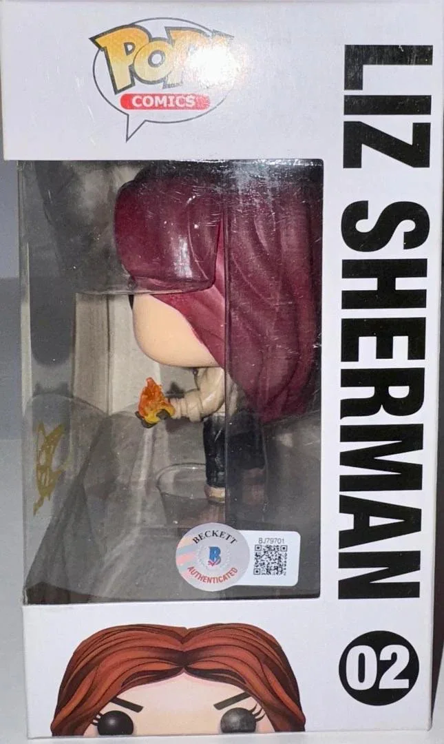 Selma Blair Signed Funko Pop #02 "Liz Sherman" (Hellboy) - Beckett COA, image 3