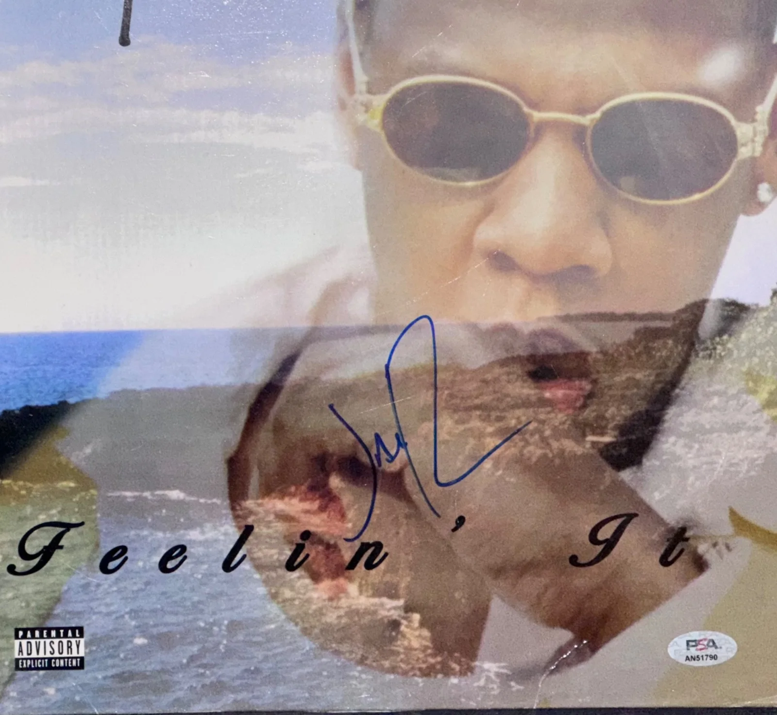 Signed Jay-Z Record Reasonable Doubt Album Cover LP Autographed Vinyl Auto PSA, изображение 4
