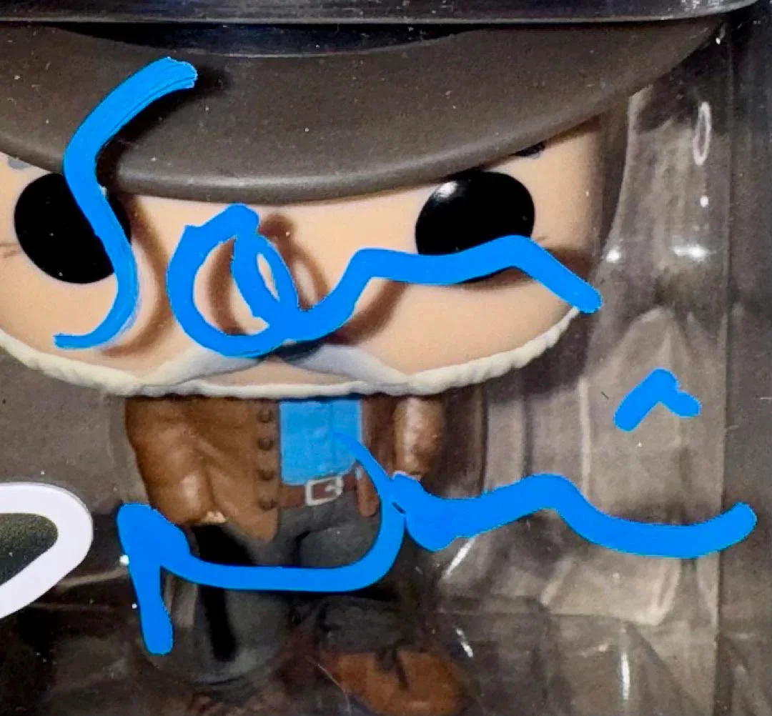 Sam Neill Signed Funko Pop #1221 "Dr. Alan Grant" Jurassic Park - Beckett COA, image 2