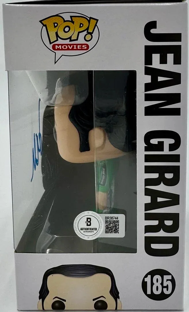 Sacha Baron Cohen Signed Funko Pop #185 Borat - Beckett COA, изображение 3