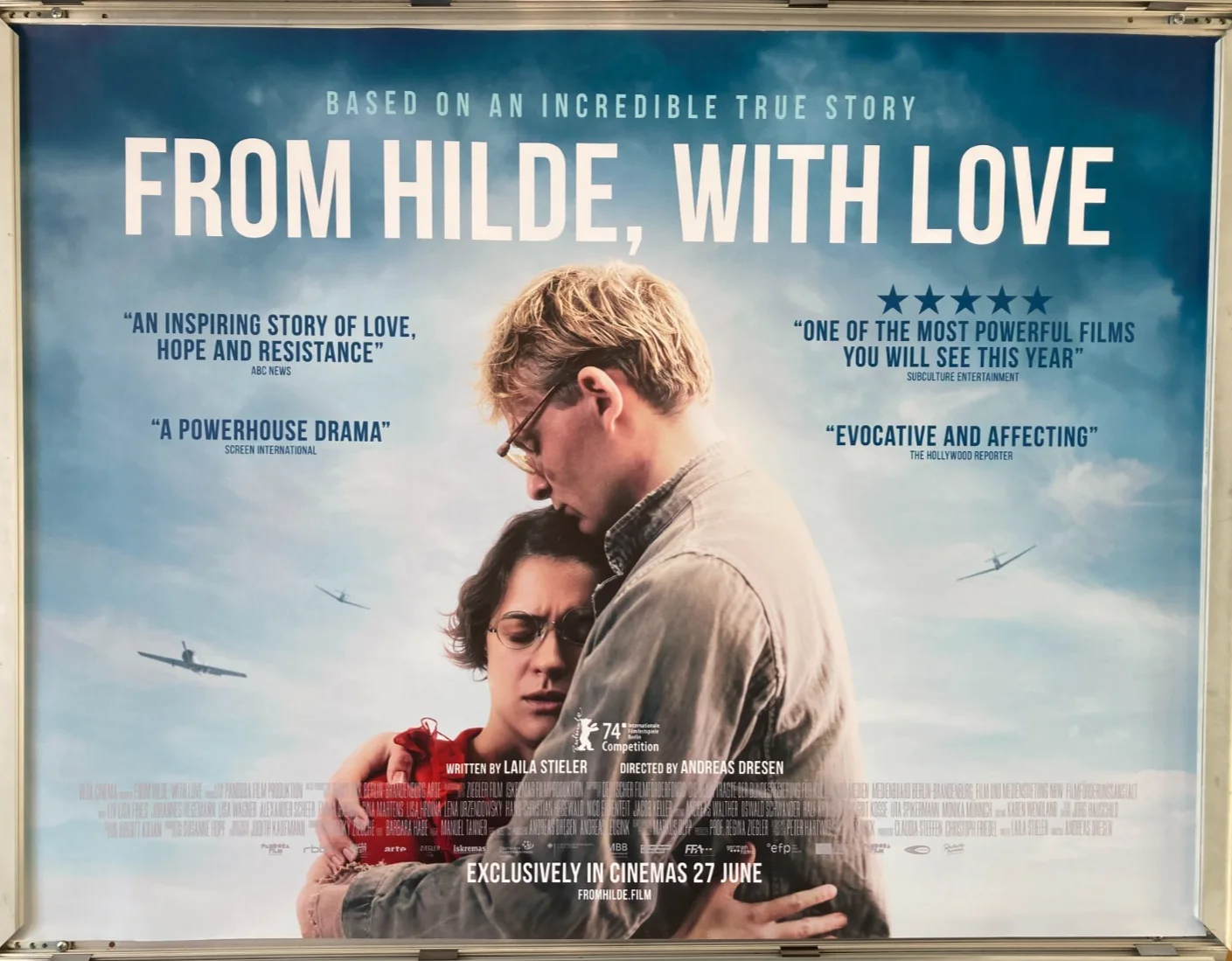 Cinema Poster: FROM HILDE, WITH LOVE aka In Liebe, Eure Hilde 2024 (Quad), изображение 2