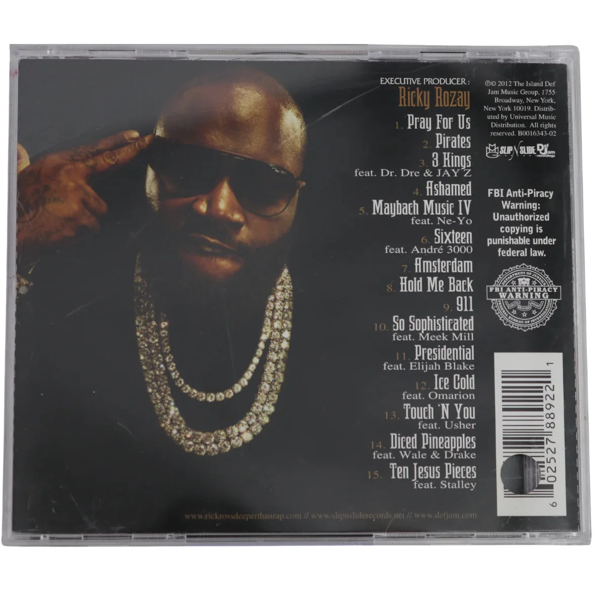 Rick Ross Autographed God Forgives, I Don't CD, изображение 3