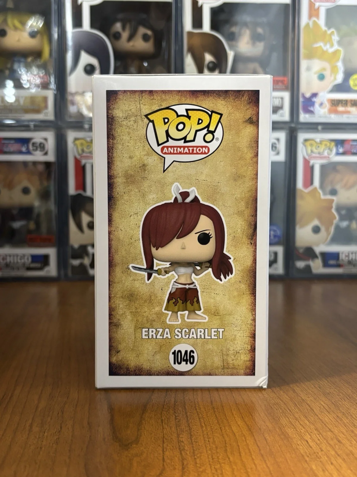 Colleen Clinkenbeard — Erza Scarlet Signed Funko Pop 1046 Fairy Tail Colleen Clinkenbeard Autograph JSA, image 5
