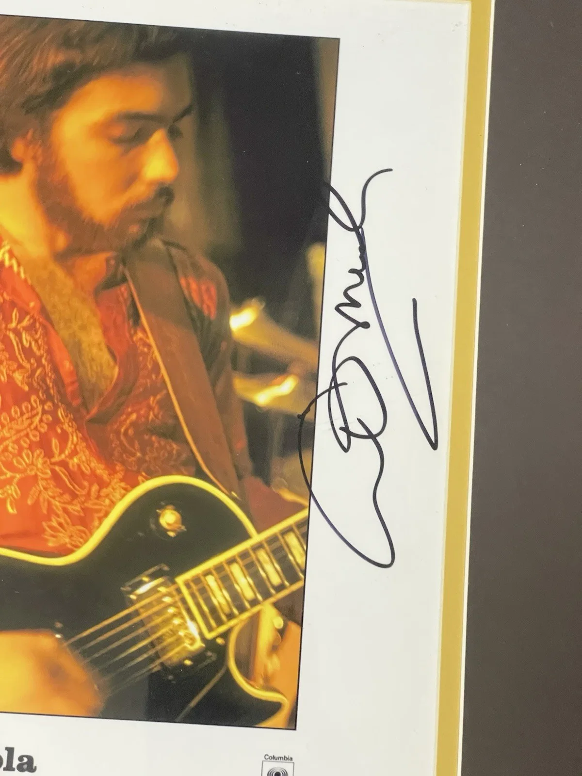 AL DI MEOLA Autograph Signed Photo Custom Frame W/ CD & Photo JF AUTOGRAPHS COA, image 4
