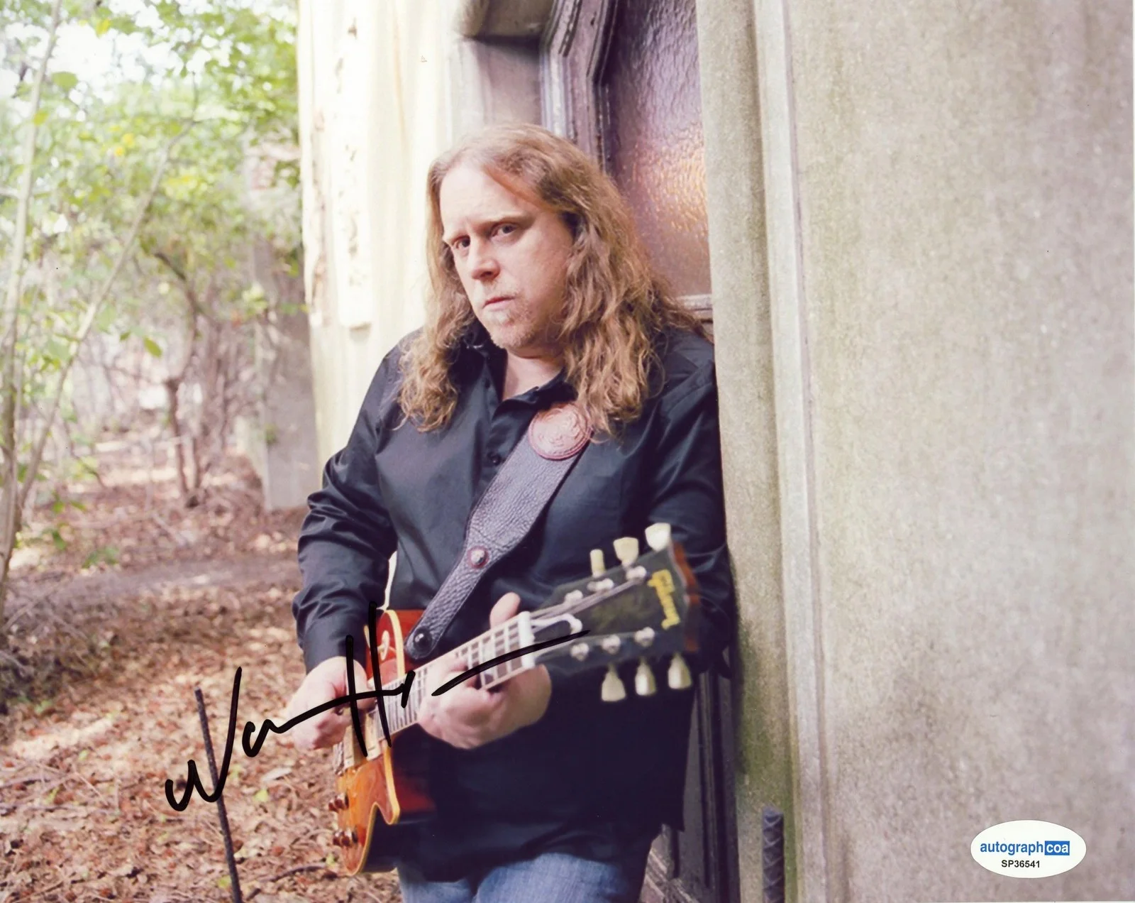 Warren Haynes — Warren Haynes "The Allman Brothers Band" AUTOGRAPH Signed 8x10 Photo B ACOA, изображение 2