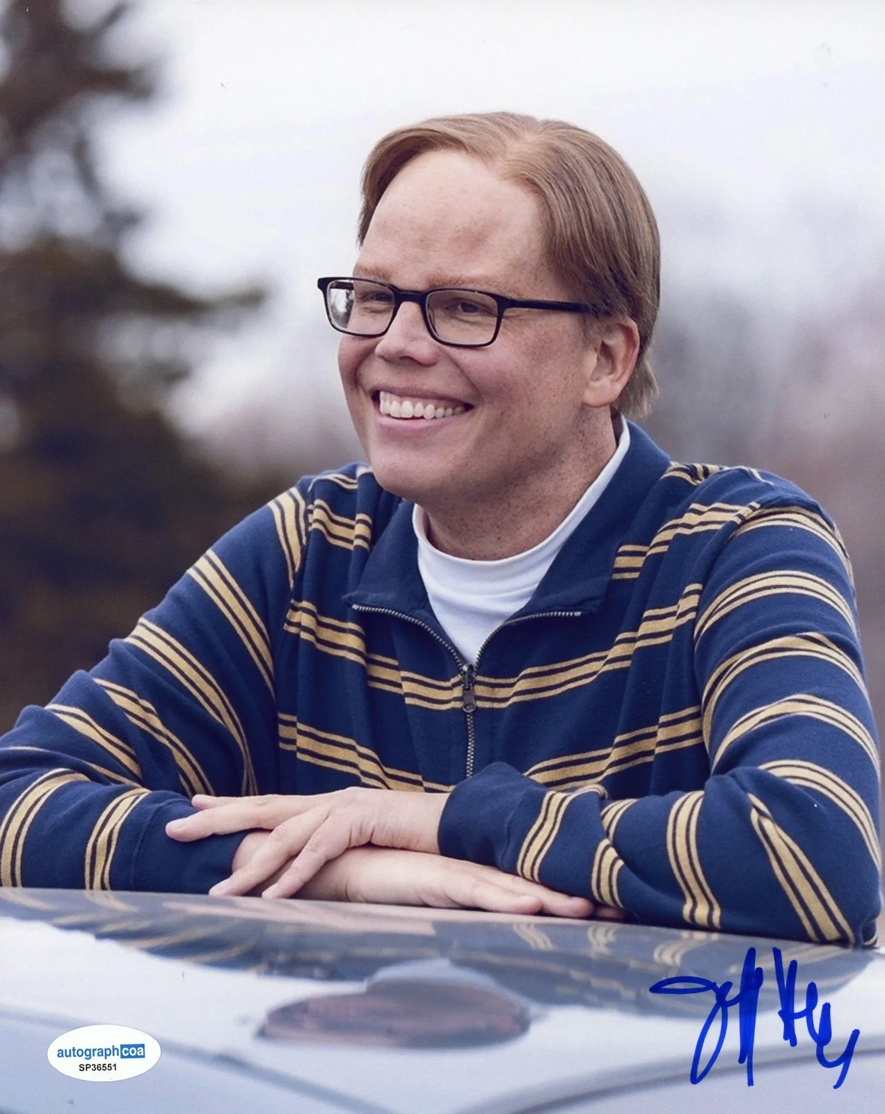 Jeff Hiller — Jeff Hiller "Somebody Somewhere" AUTOGRAPH Signed 'Joel' 8x10 Photo ACOA, изображение 2