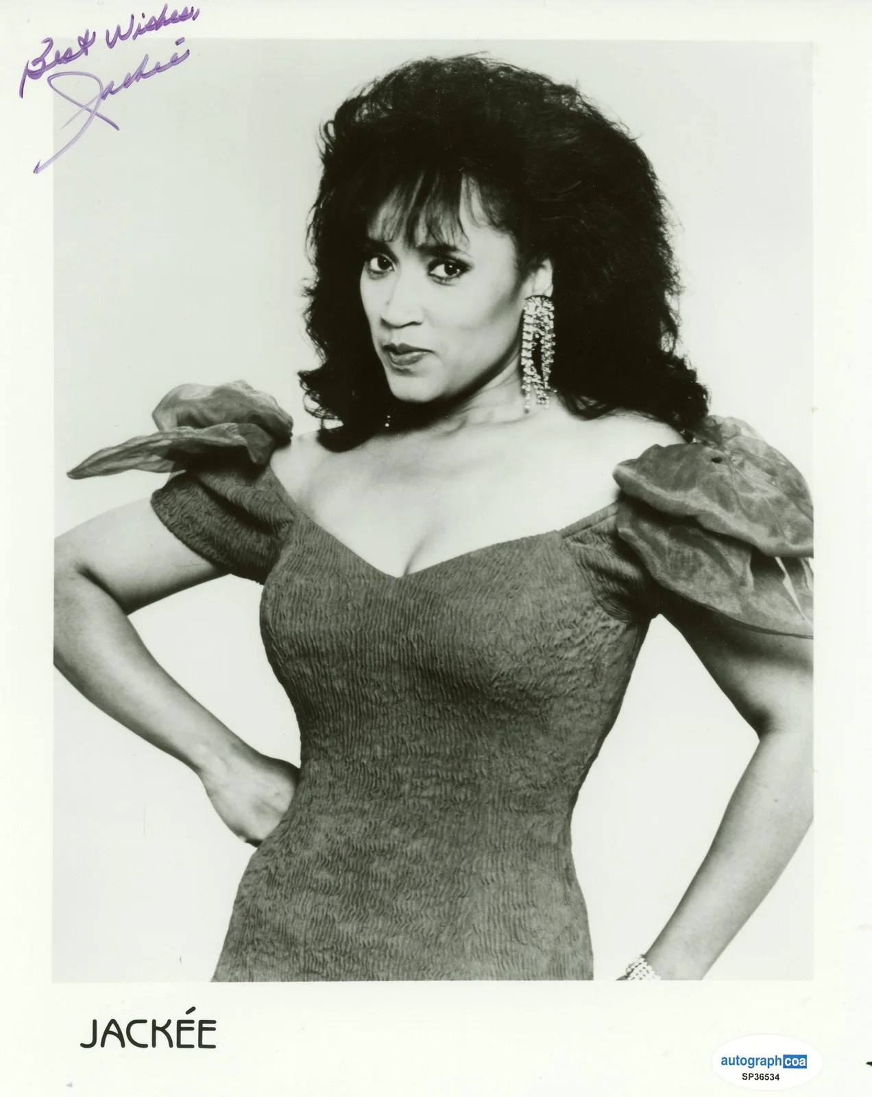 Jackée Harry — Jackée Harry "227" Autograph SIGNED Autographed 'Sandra Clark' 8x10 Photo ACOA, изображение 2