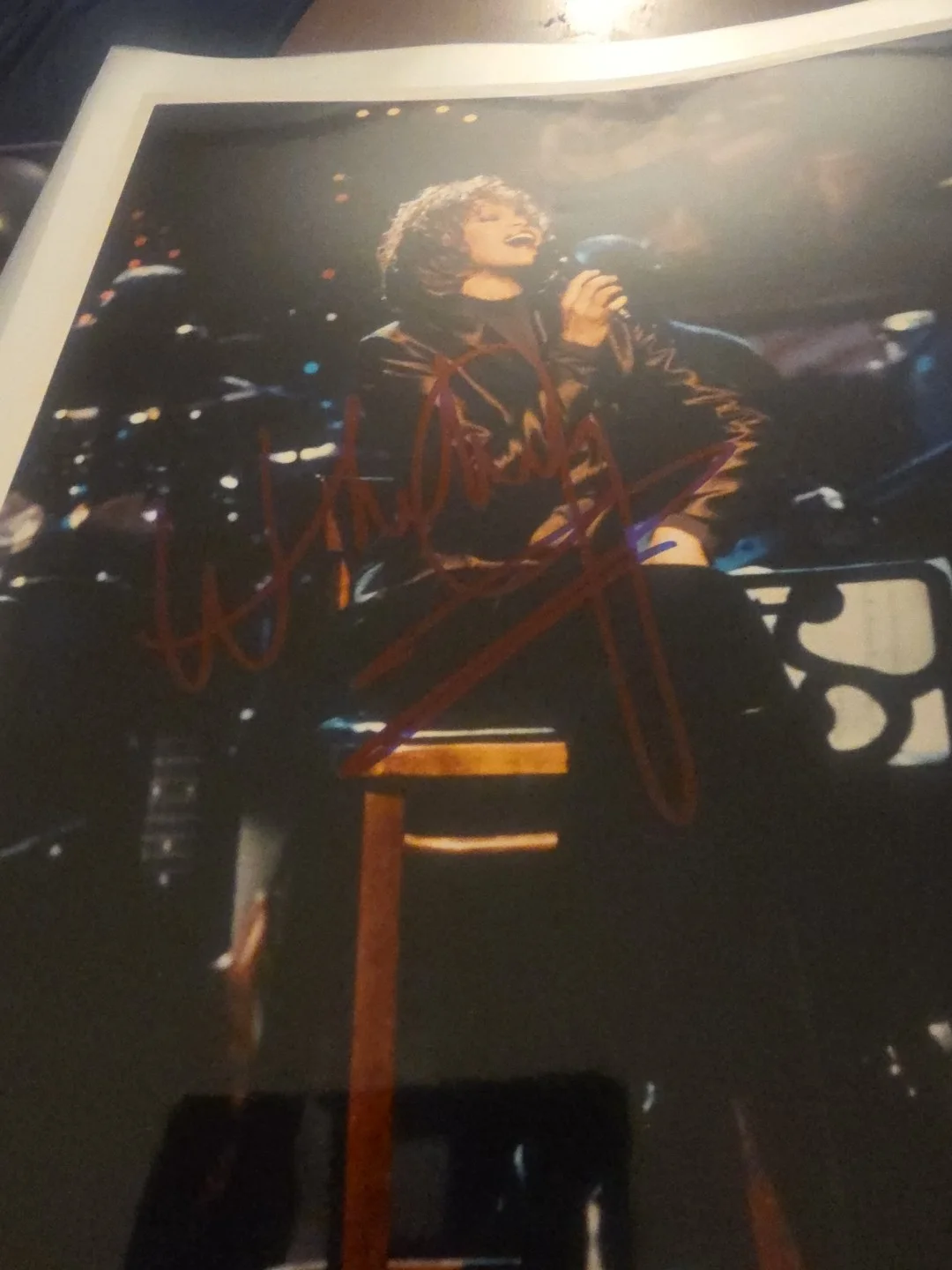 Whitney Houston signed 8x10, image 2