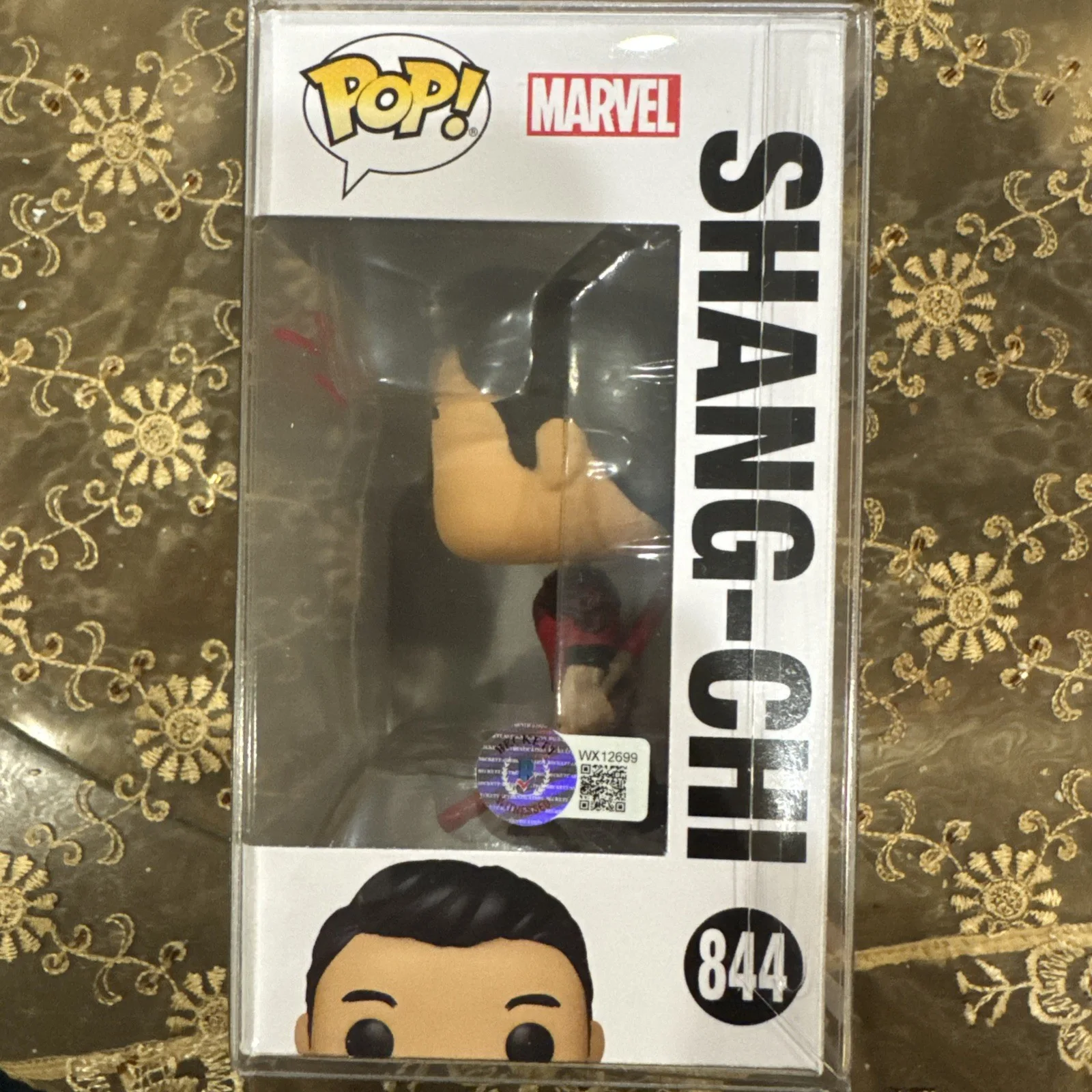 Simu Lui — Simu Liu Autographed Shang-Chi Funko #844 (BAS), image 2