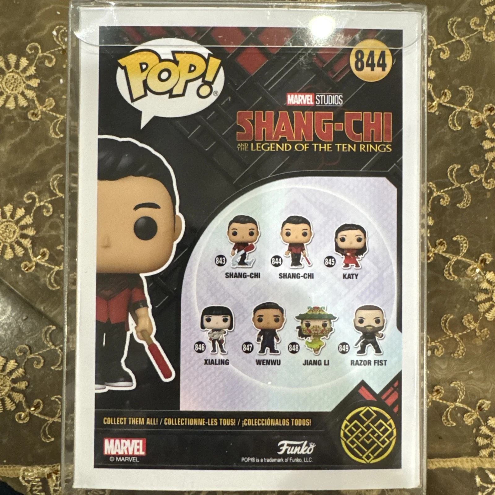 Simu Lui — Simu Liu Autographed Shang-Chi Funko #844 (BAS), image 3