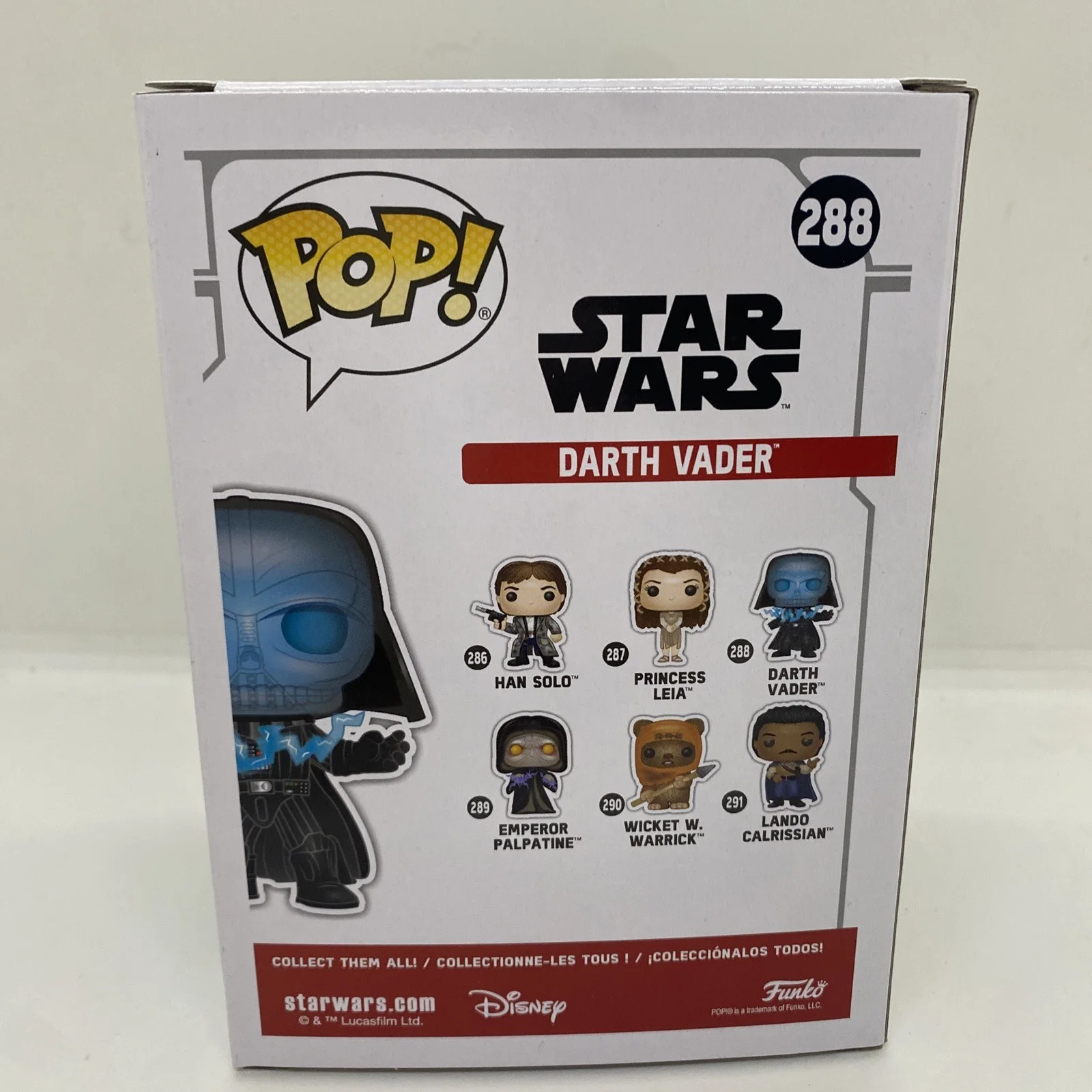 Hayden Christensen — HAYDEN CHRISTENSEN SIGNED Funko Pop Official Pix STAR WARS Darth Vader 288, изображение 3