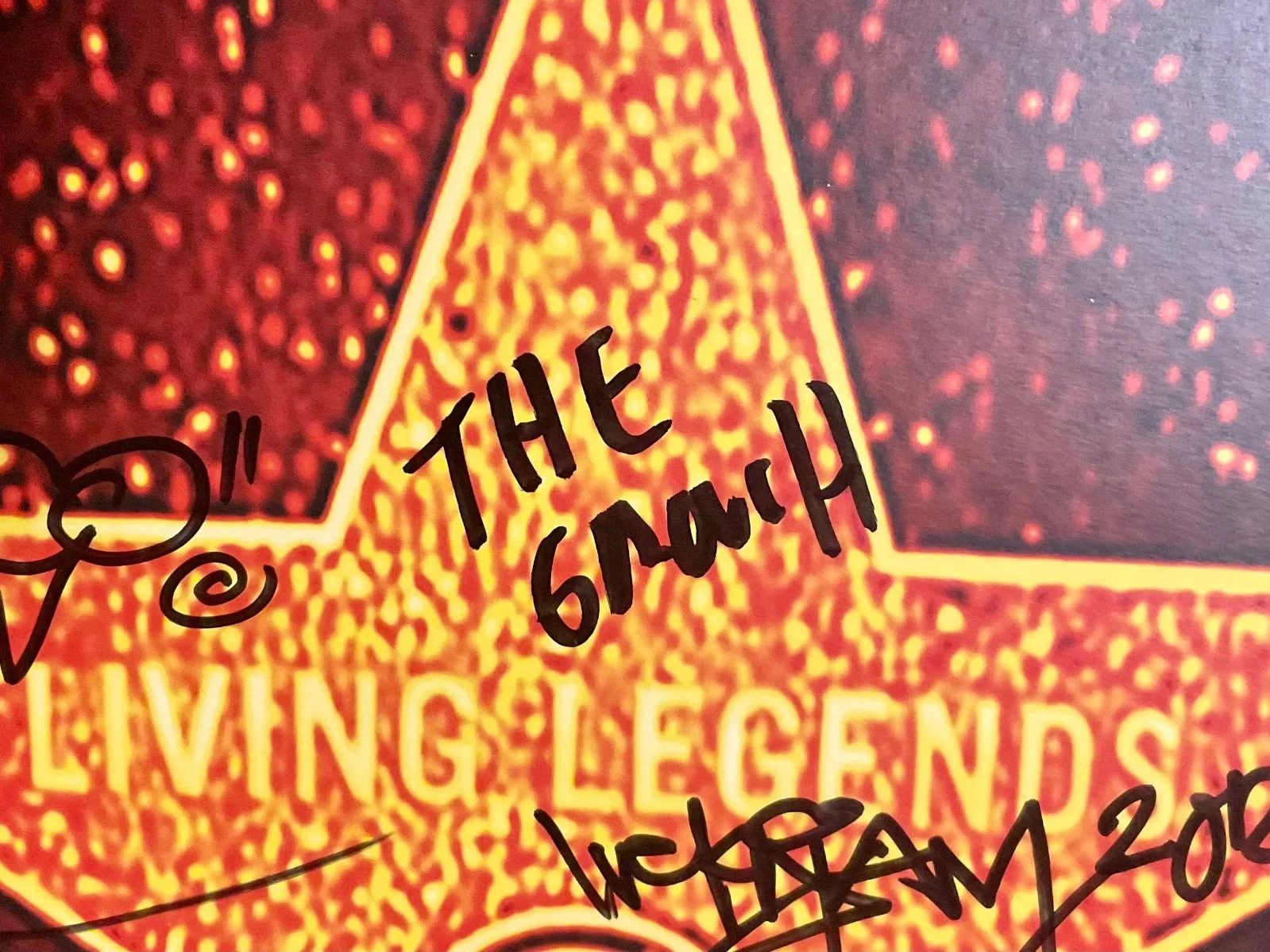 8x SIGNED by The Living Legends GROUCH LUCKYIAM MURS ELIGH AESOP SUNSPOT JONES 1, изображение 4