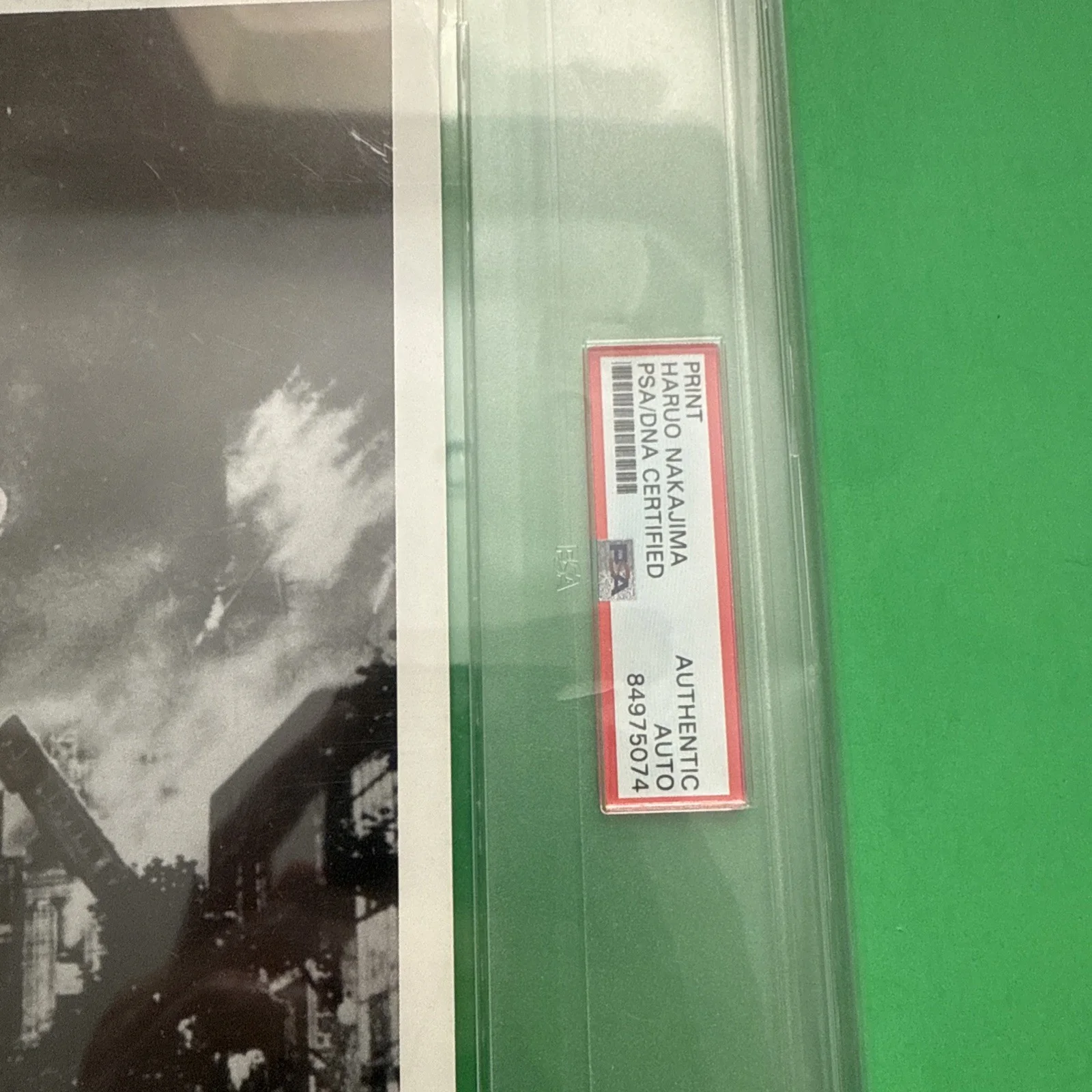 HARUO NAKAJIMA — HARUO NAKAJIMA STUNTMAN GODZILLA GOJIRA COSTUME 10 X 8 SIGNED PSA Authentic, изображение 2