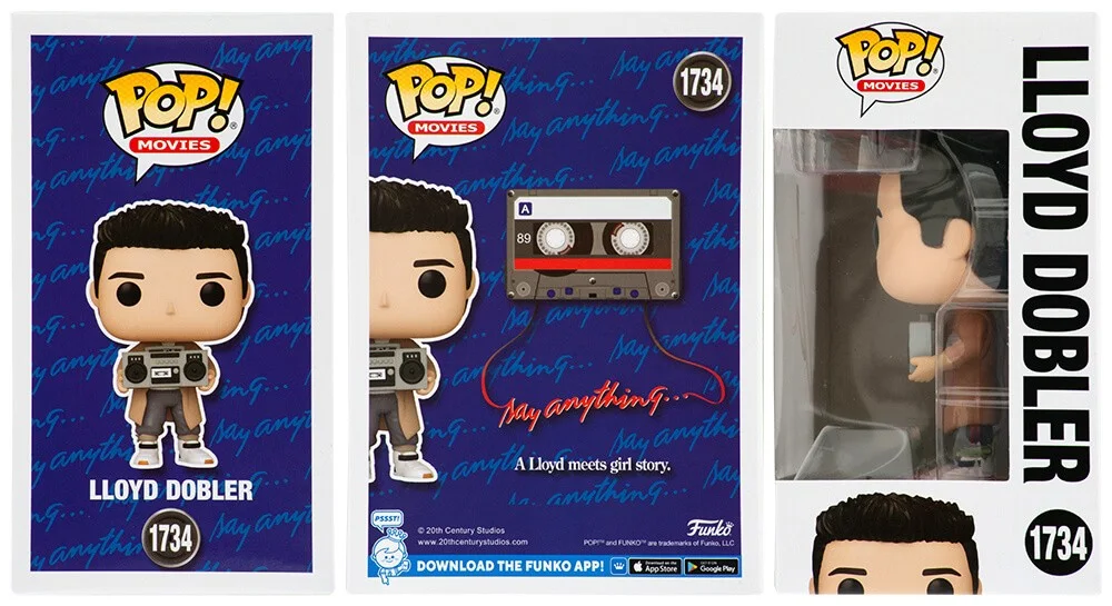Websites — John Cusack Signed Say Anything Lloyd Dobler Funko Pop #1734 - (SCHWARTZ COA), image 2