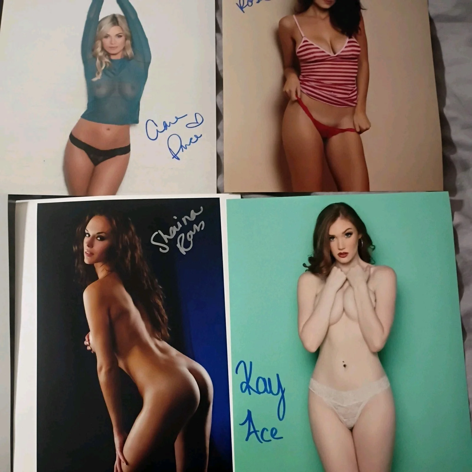 Selena Riviera — Autographed Signed 8x10 Photo Autograph World lot of 6, изображение 3