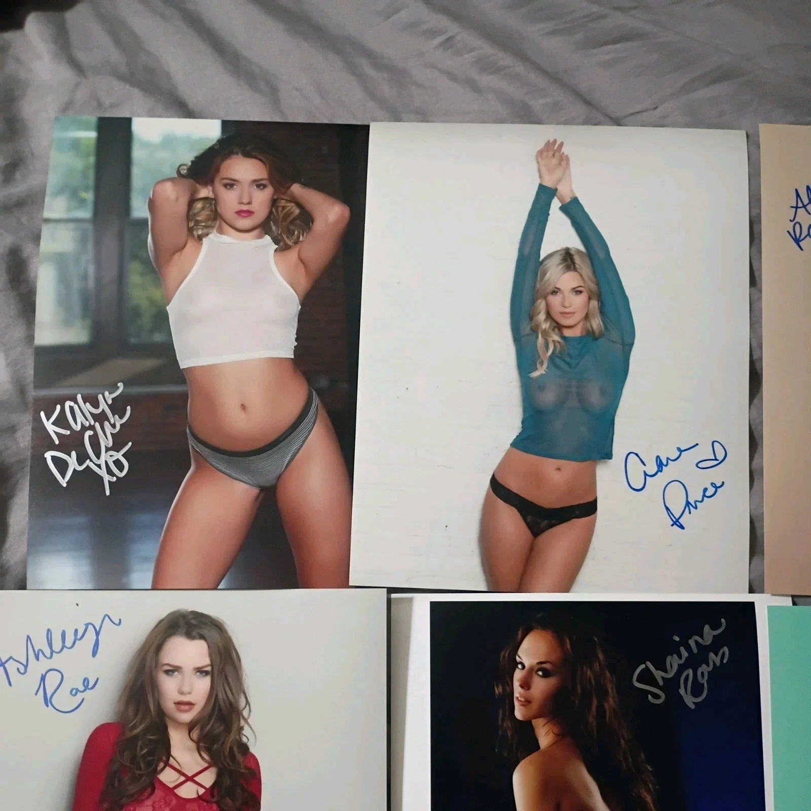 Selena Riviera — Autographed Signed 8x10 Photo Autograph World lot of 6, изображение 4