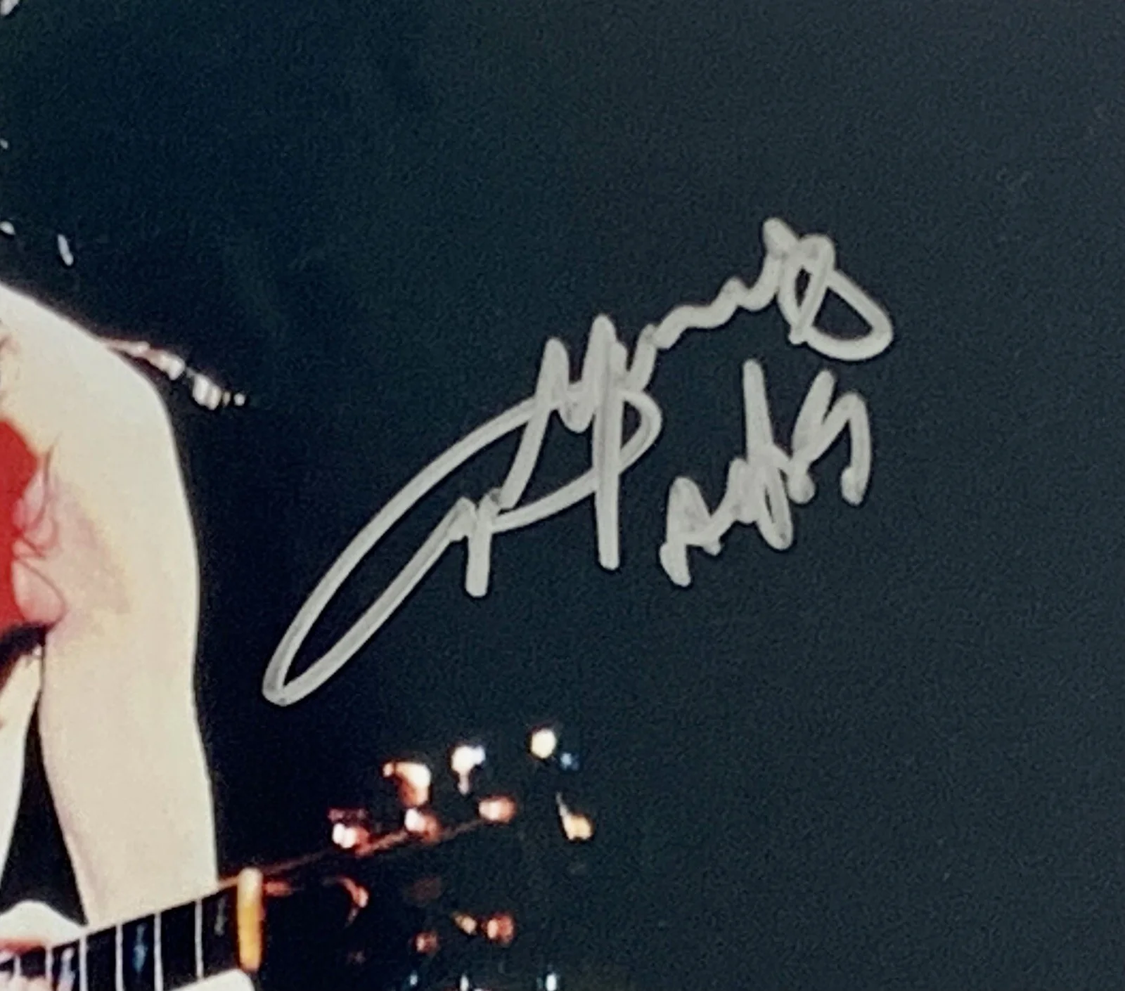 Angus Young Ac Dc signed Photo 11x14 inch large psa dna coa, изображение 3