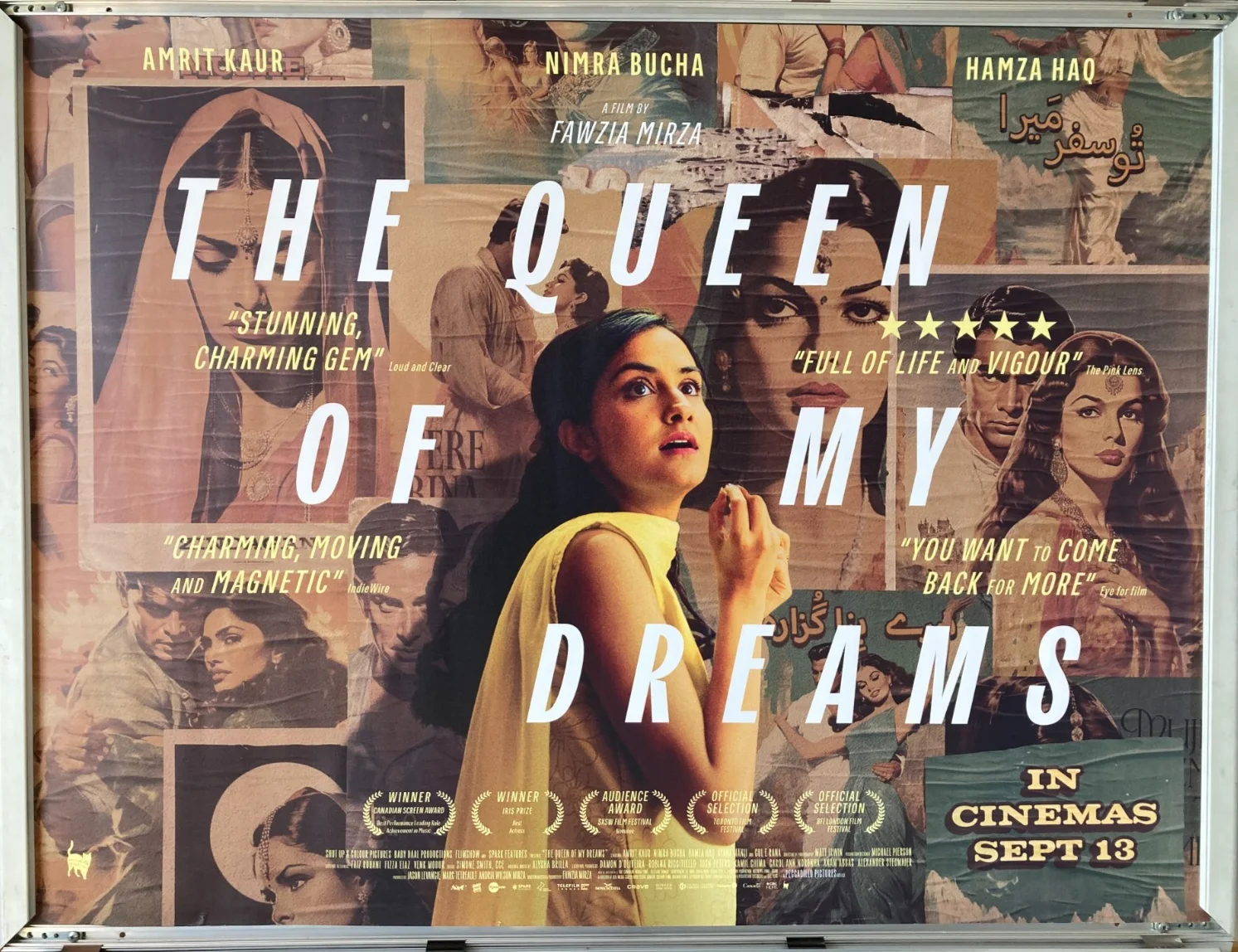 Cinema Poster: QUEEN OF MY DREAMS, THE 2025 (Quad) Amrit Kaur Nimra Bucha, изображение 2