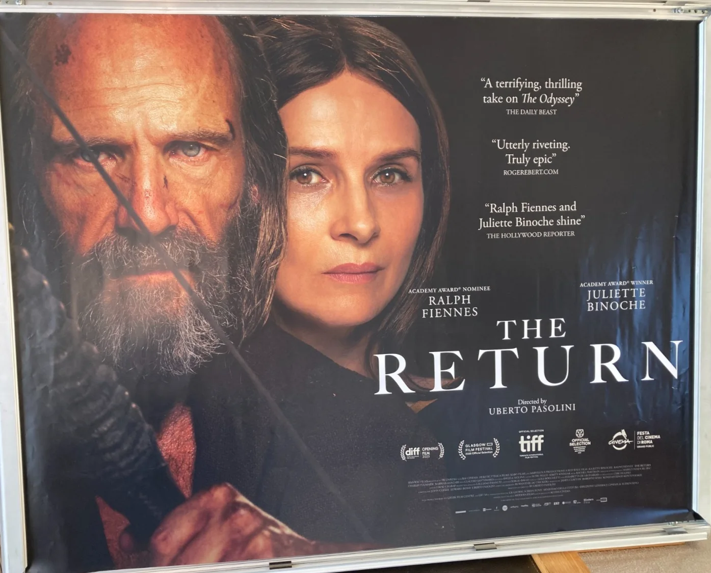 Cinema Poster: RETURN, THE 2025 (Quad) Juliette Binoche Ralph Fiennes, изображение 2