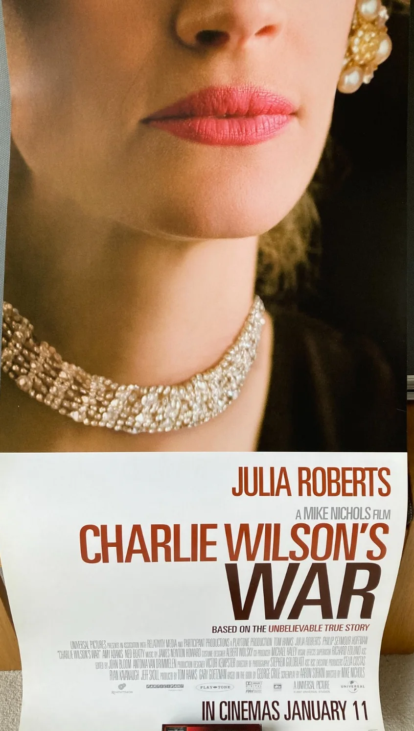Cinema Banner / Panel Poster: CHARLIE WILSON'S WAR 2008 (Julia Roberts), изображение 4