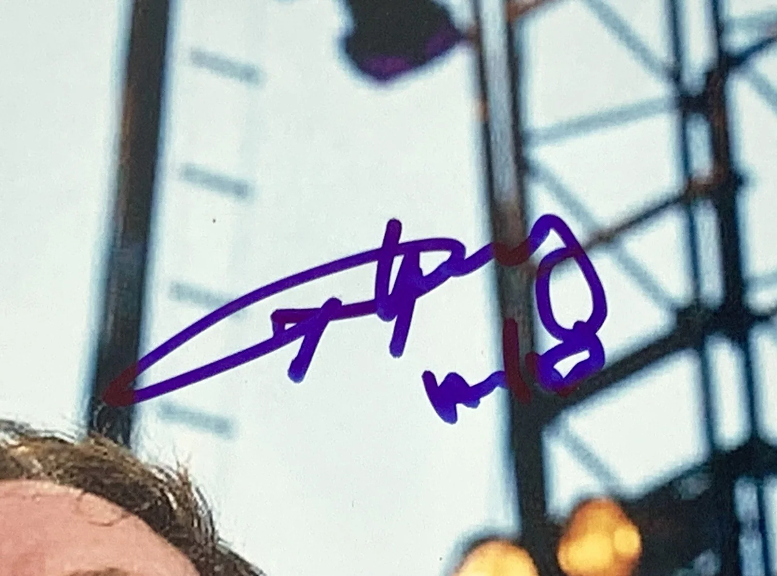 Angus Young signed Photo Ac/Dc 11x14 inch with guitar psa dna coa, image 3