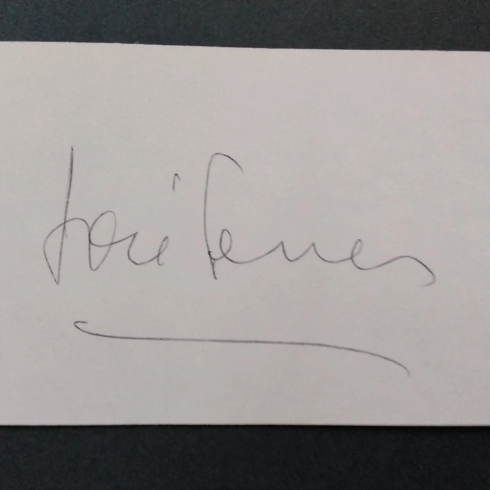 Jose Ferrer SIGNED Card Photo 50s Stage Film Actor Cyrano de Bergerac The Shrike, изображение 4