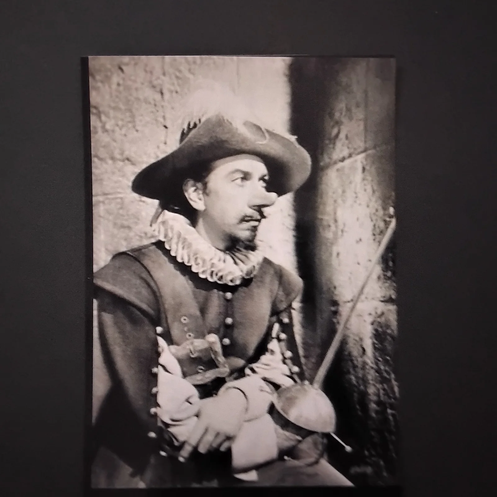 Jose Ferrer SIGNED Card Photo 50s Stage Film Actor Cyrano de Bergerac The Shrike, изображение 5