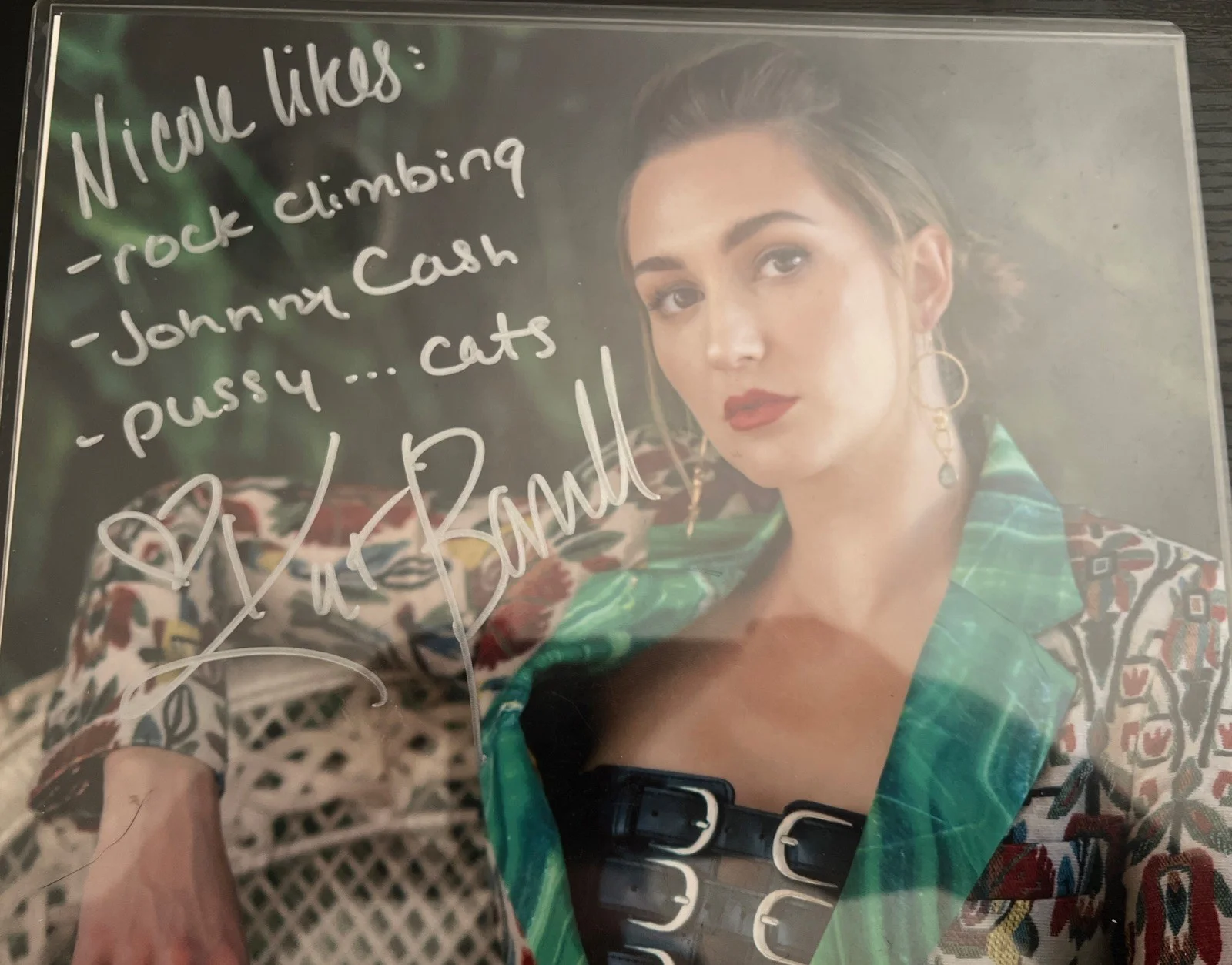 Wynonna Earp - Kat Barrell Autograph, image 2