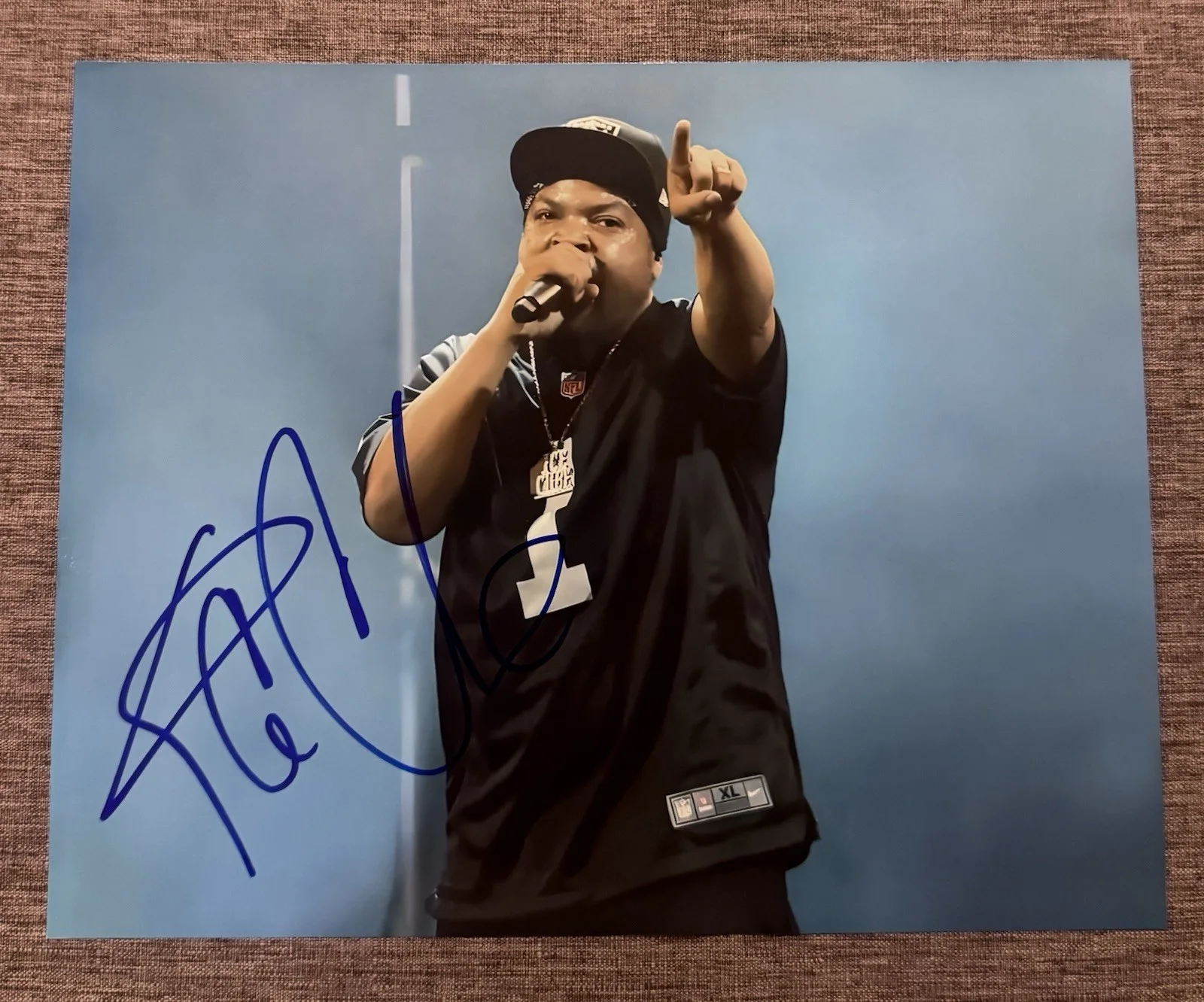 Ice Cube — BIG3 Owner Actor Rapper Singer Songwriter Ice Cube Autographed 8X10 Photo