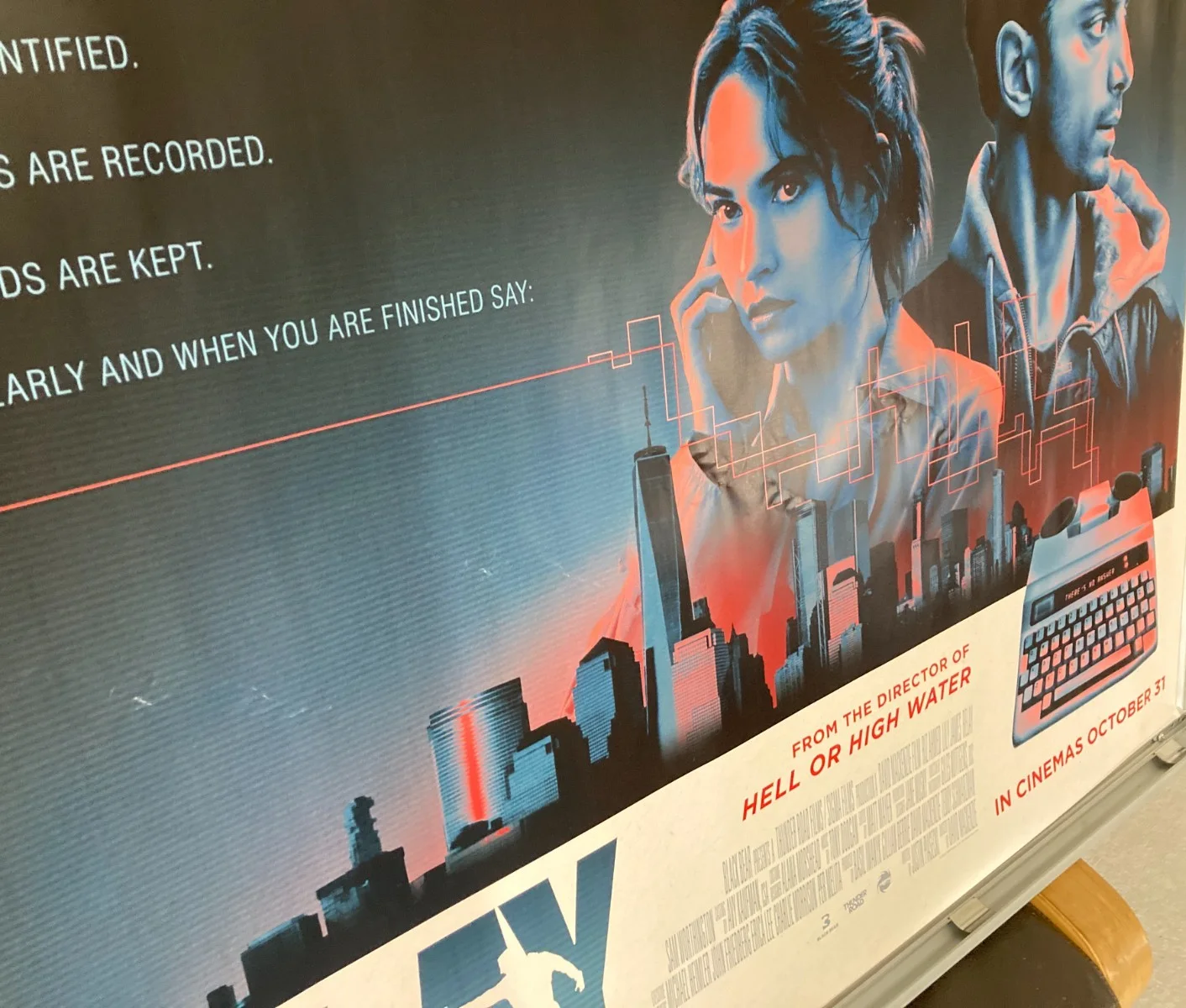 Cinema Poster: RELAY 2025 (Quad) Riz Ahmed Lily James Sam Worthington, image 4