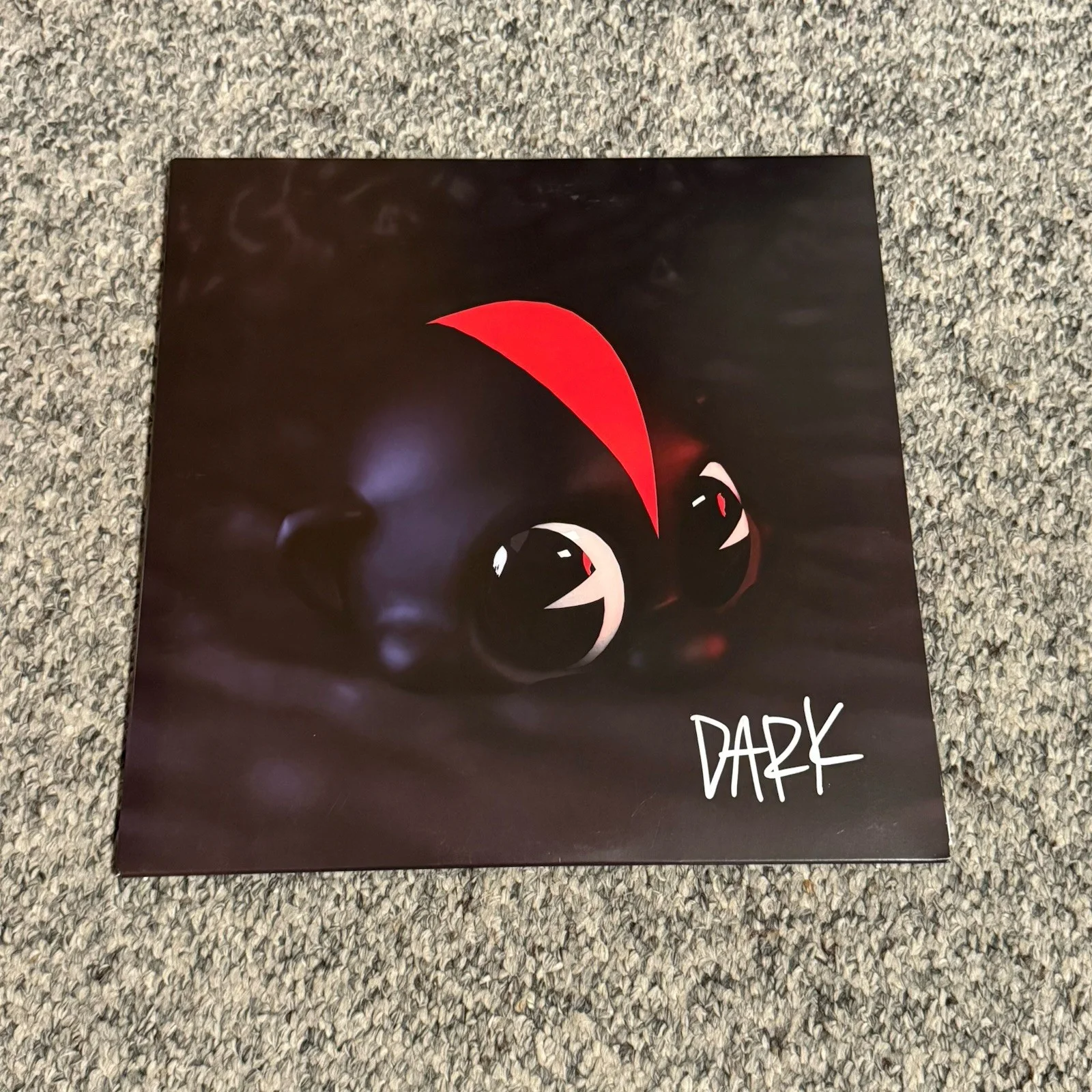 LIL DARKIE SIGNED SWAMP VINYL RECORD WITH SKETCH THIS DOES NOT EXIST USD JSA COA, image 2