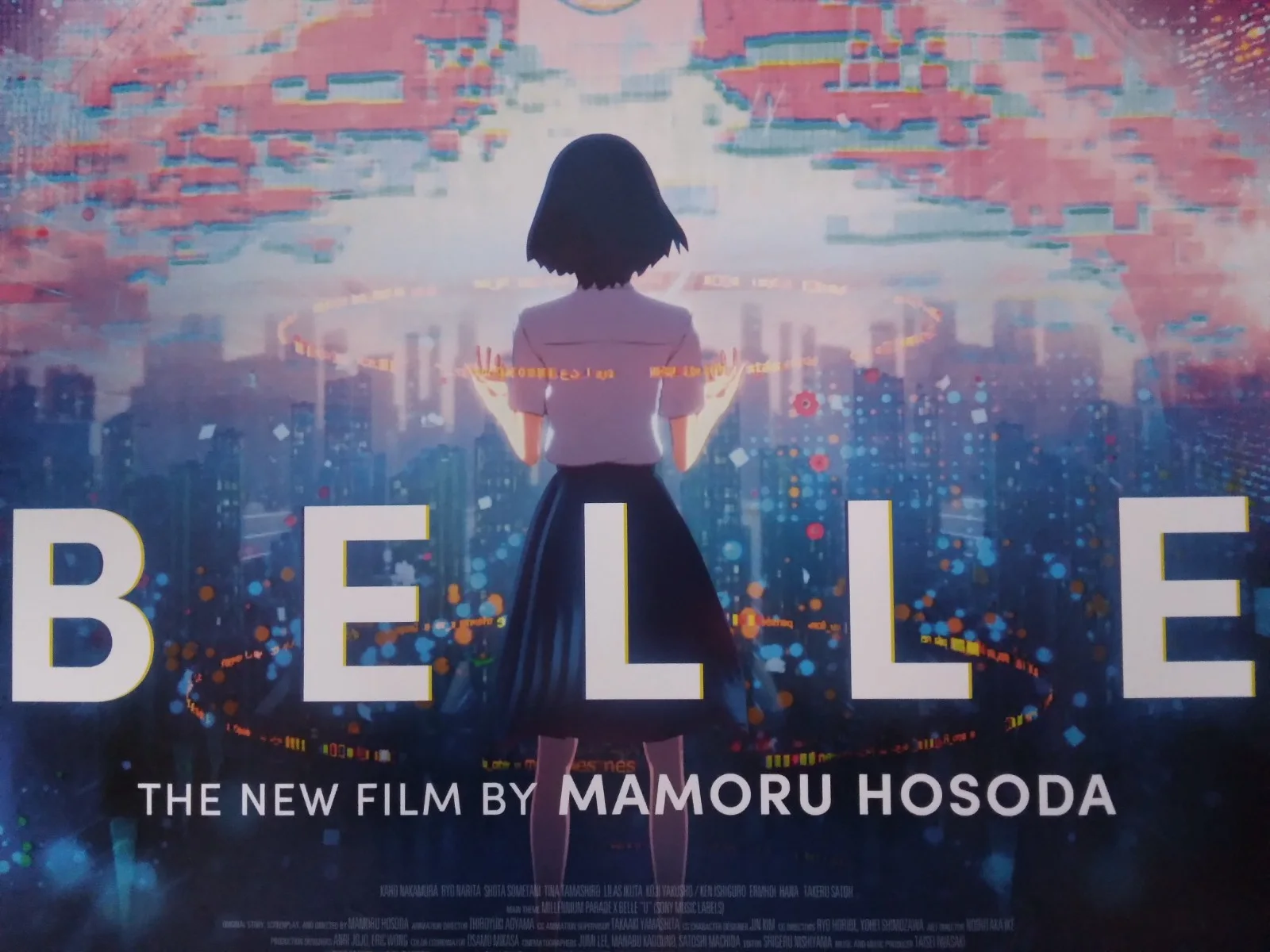 Belle original movie 2021 poster UK quad, image 2