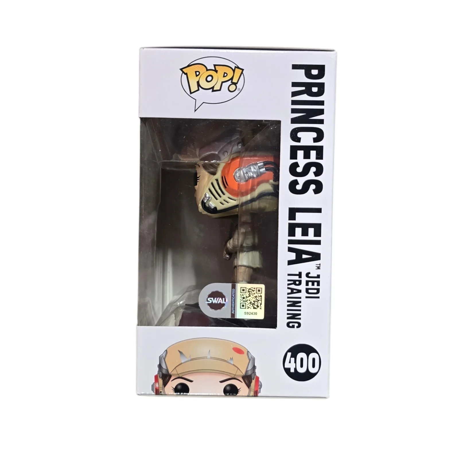 Billie Lourd — Billie Lourd Signed Jedi Training Leia Funko 400 Star Wars SWAU COA RARE, изображение 2