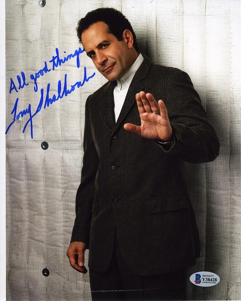 Tony Shalhoub — Tony Shalhoub Monk Autographed Signed 8x10 Photo Authentic BAS COA Beckett