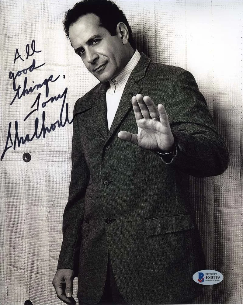 Tony Shalhoub — Tony Shalhoub Monk Autographed Signed 8x10 Photo BAS Beckett COA