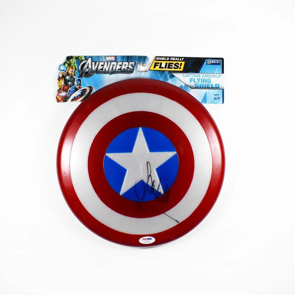Scarlett Johansson — Scarlett Johansson Avengers Autographed Signed Shield Authentic PSA/DNA COA