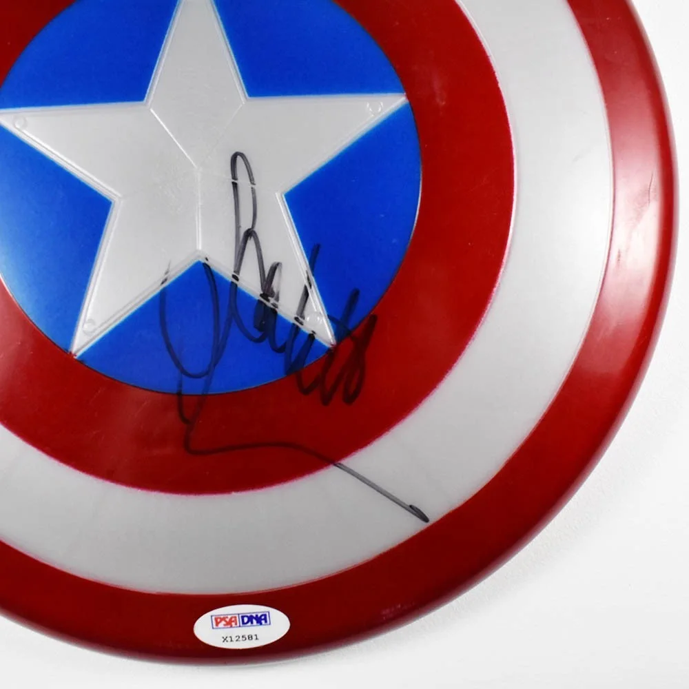 Scarlett Johansson — Scarlett Johansson Avengers Autographed Signed Shield Authentic PSA/DNA COA, image 3