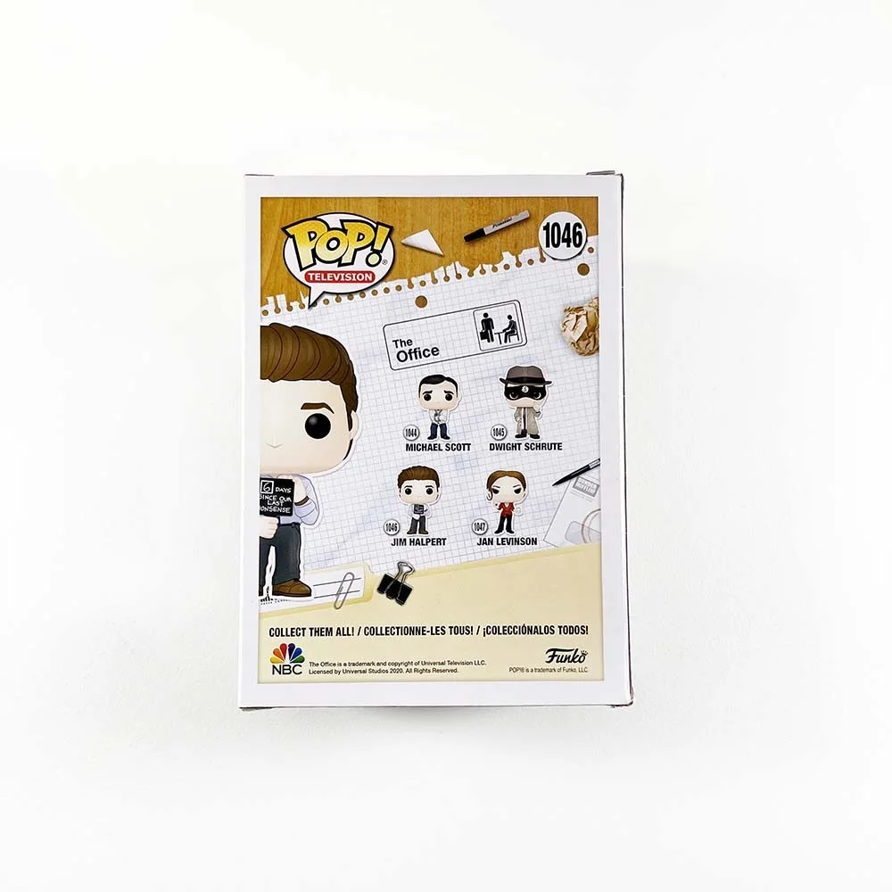 John Krasinski — John Krasinski The Office Jim Autographed Signed Action Figure Authentic BAS COA, image 4