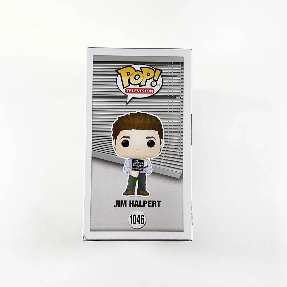 John Krasinski — John Krasinski The Office Jim Autographed Signed Action Figure Authentic BAS COA, image 5
